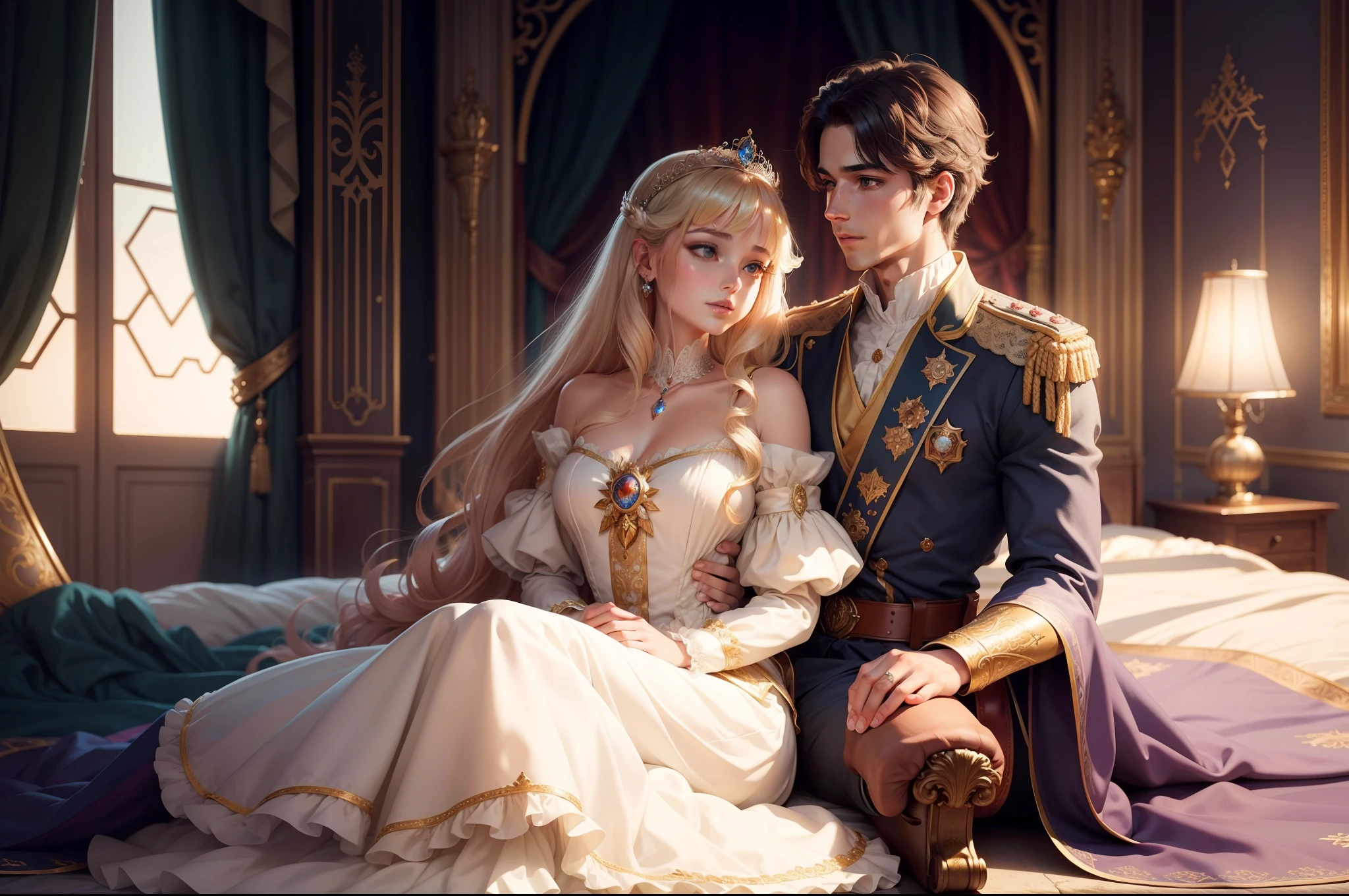 image of a prince and princess from fairy tales