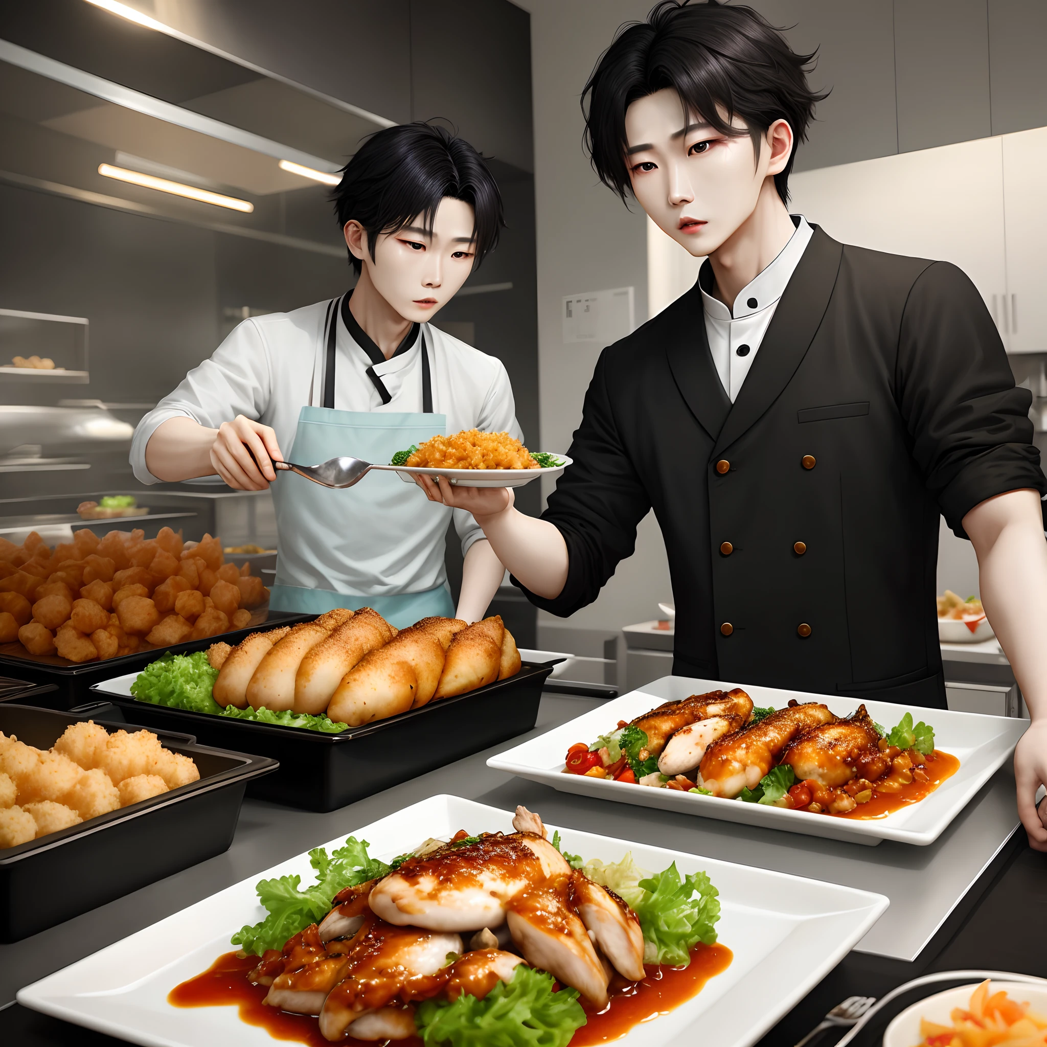 Cai Xukun's，chicken，
