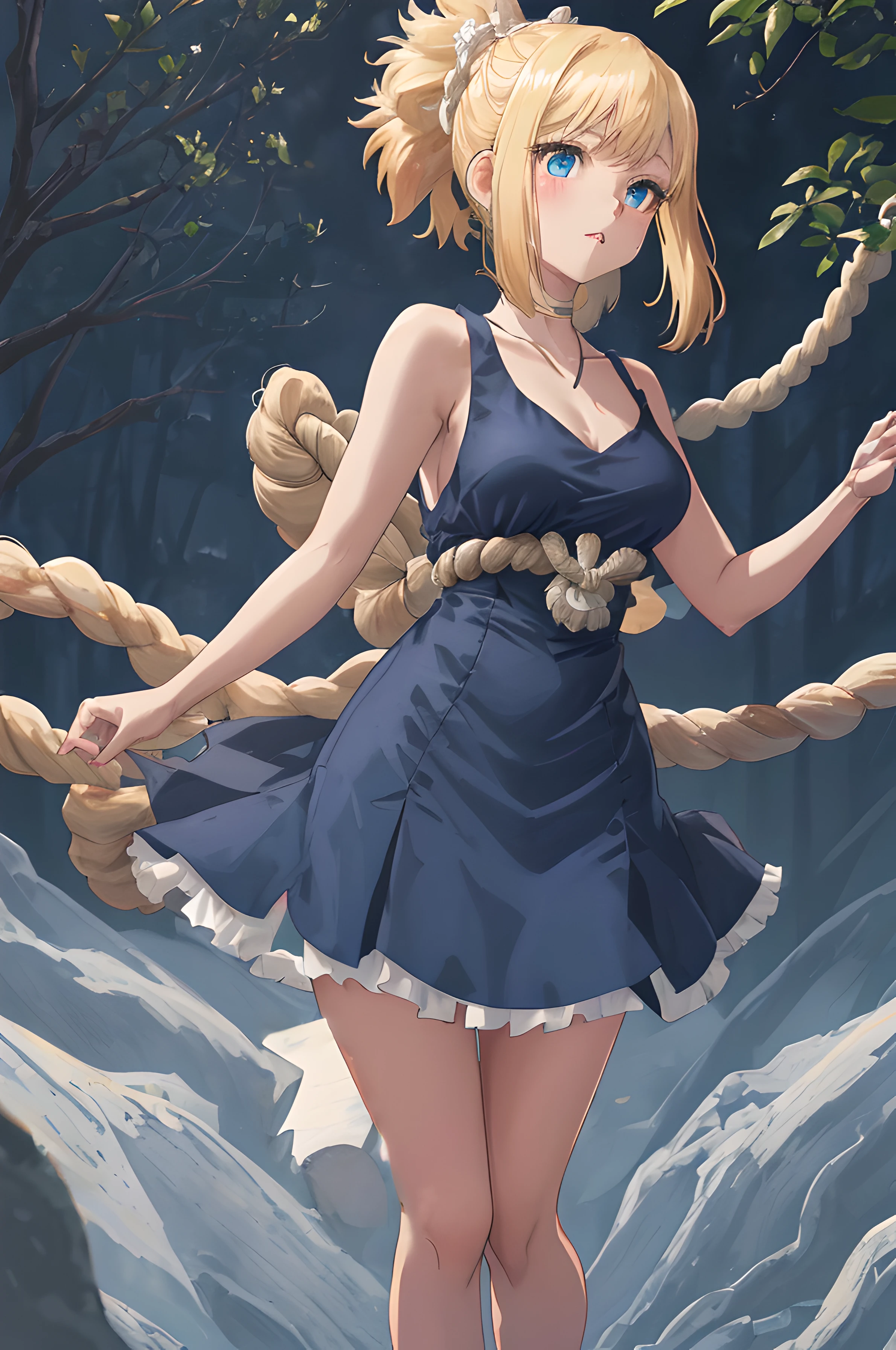 background, leg