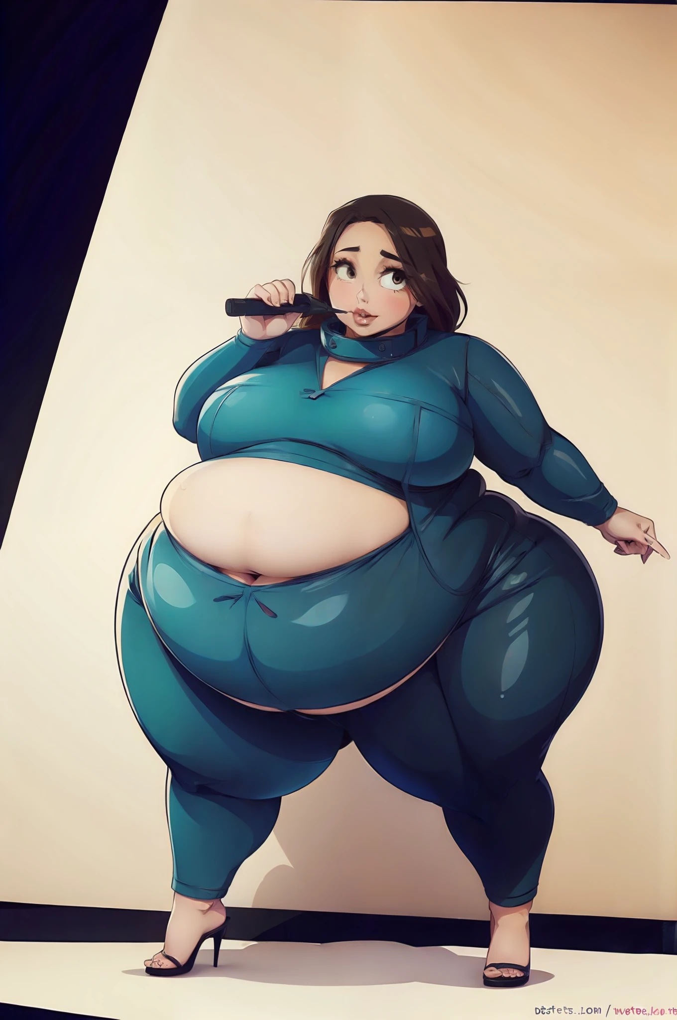 (a very beautiful woman:1.5) in a cute (anime style:1.2)