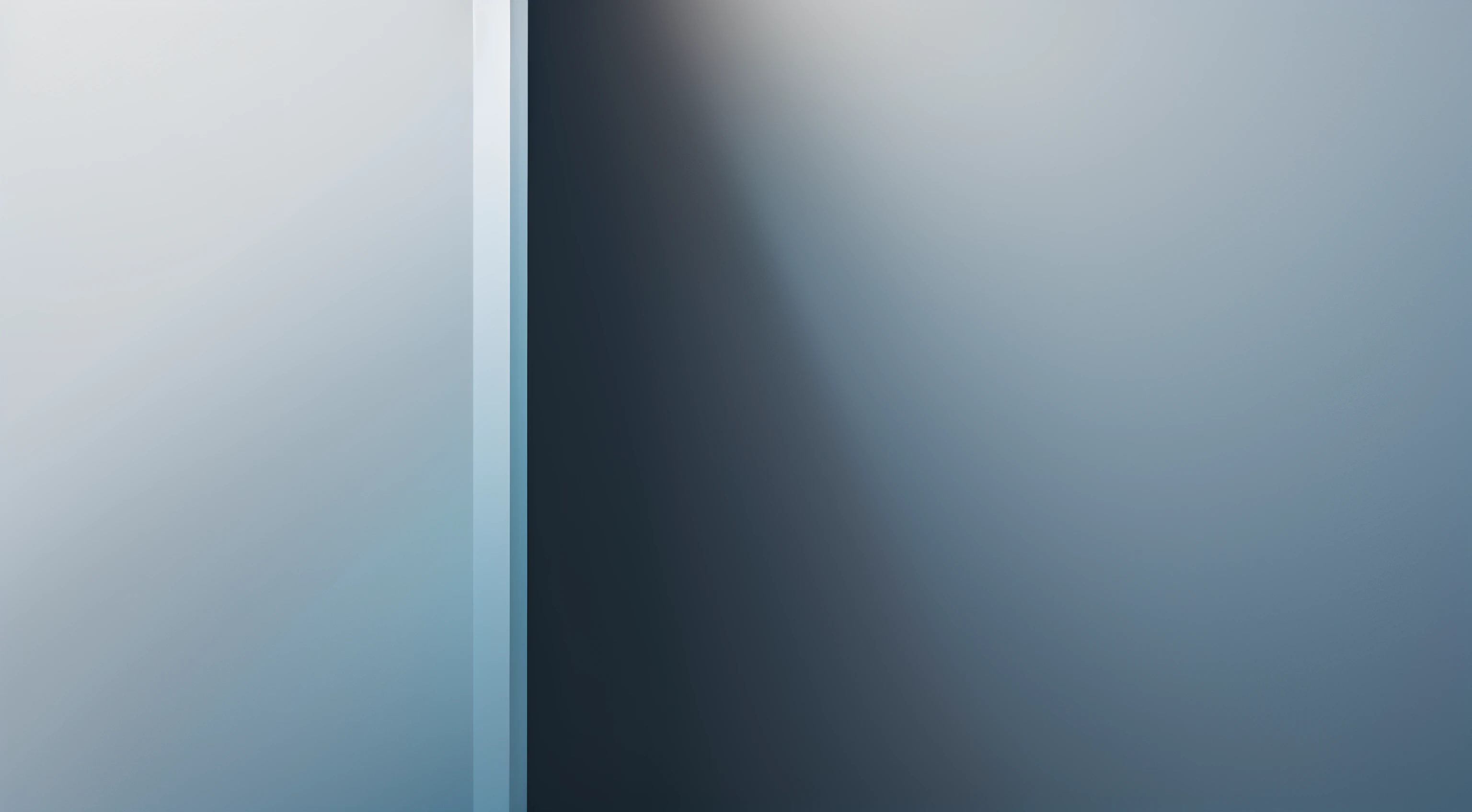 Minimalist blue-gray pastel gradient dream background