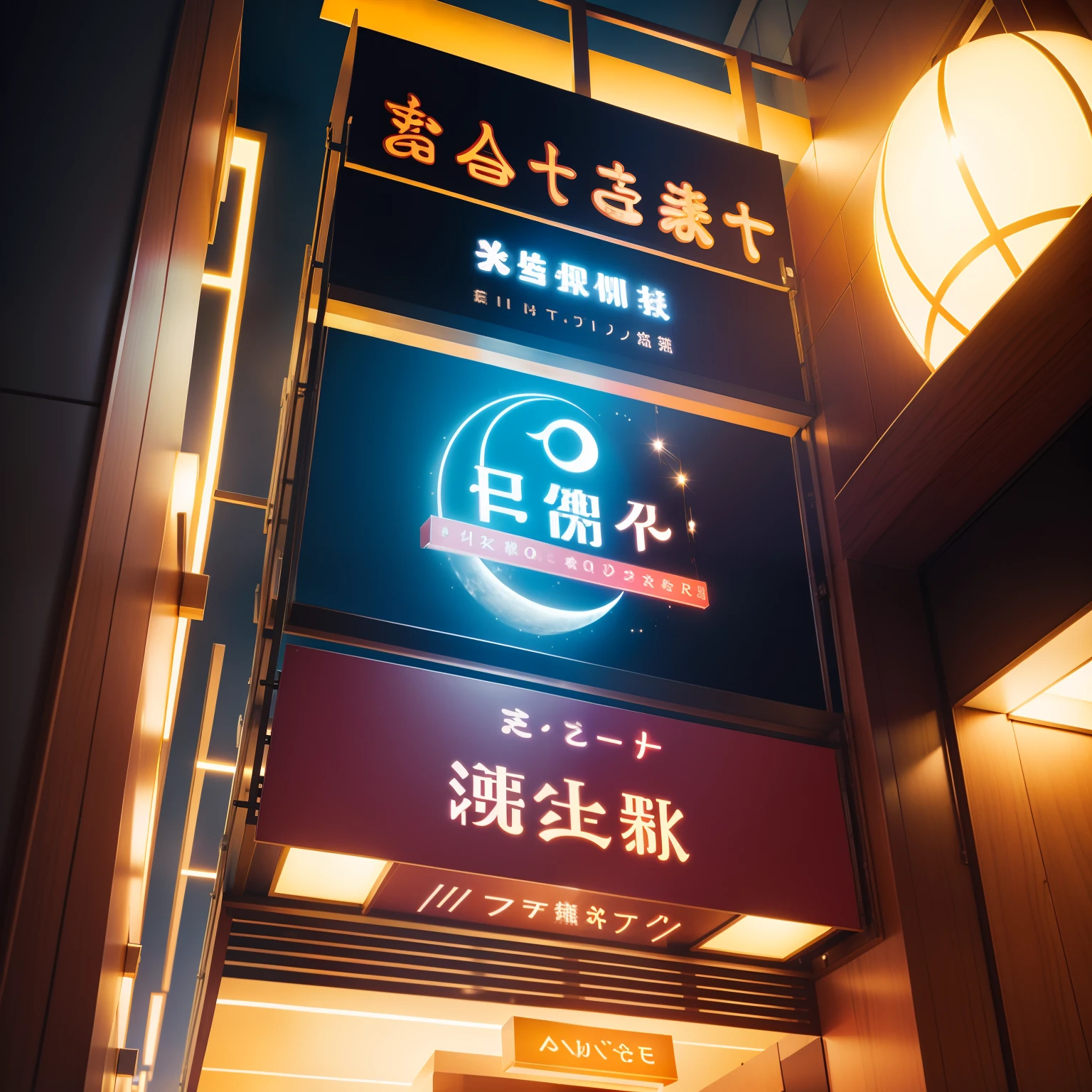 Sun Moon Fragrance Hotel,Signboard