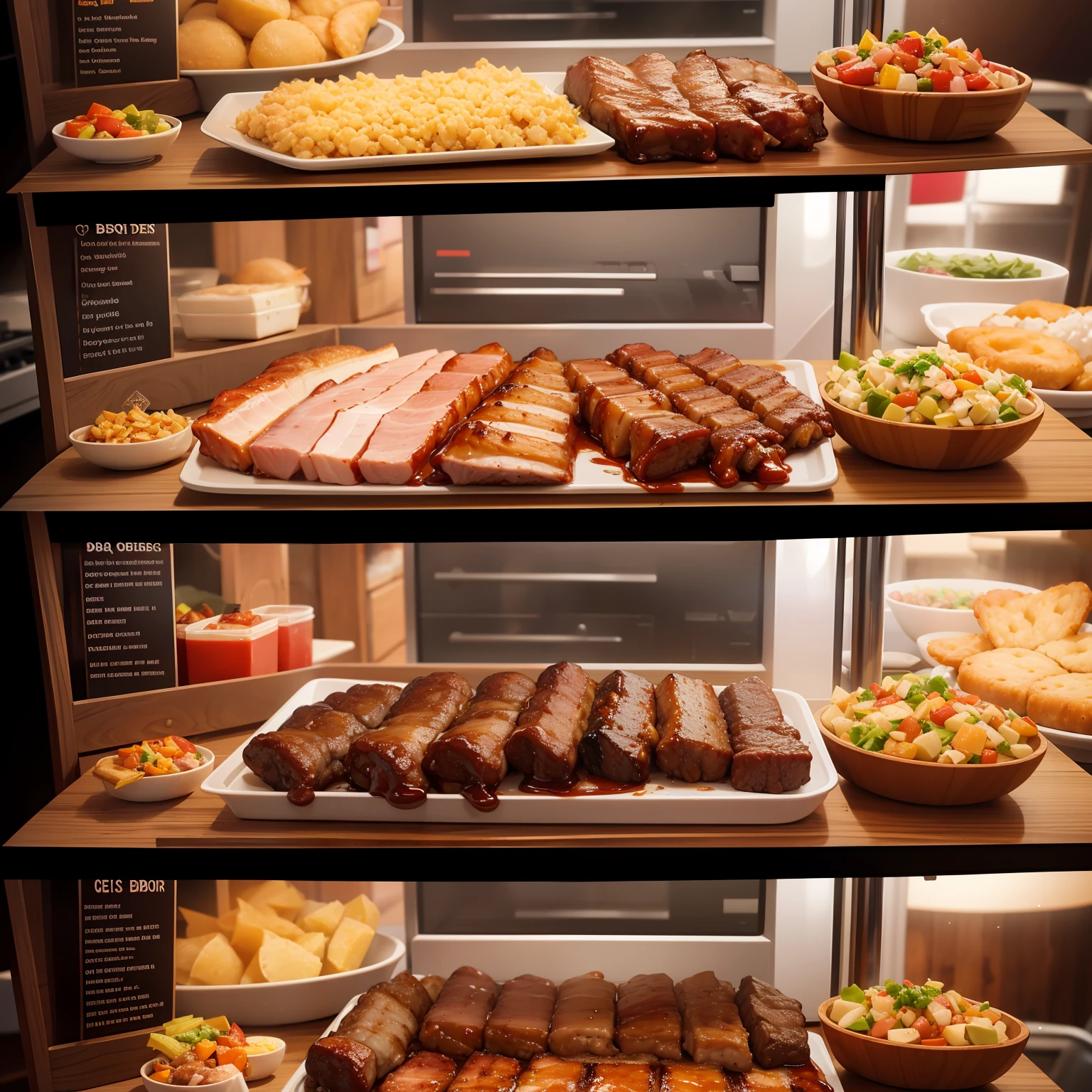BBQ menu