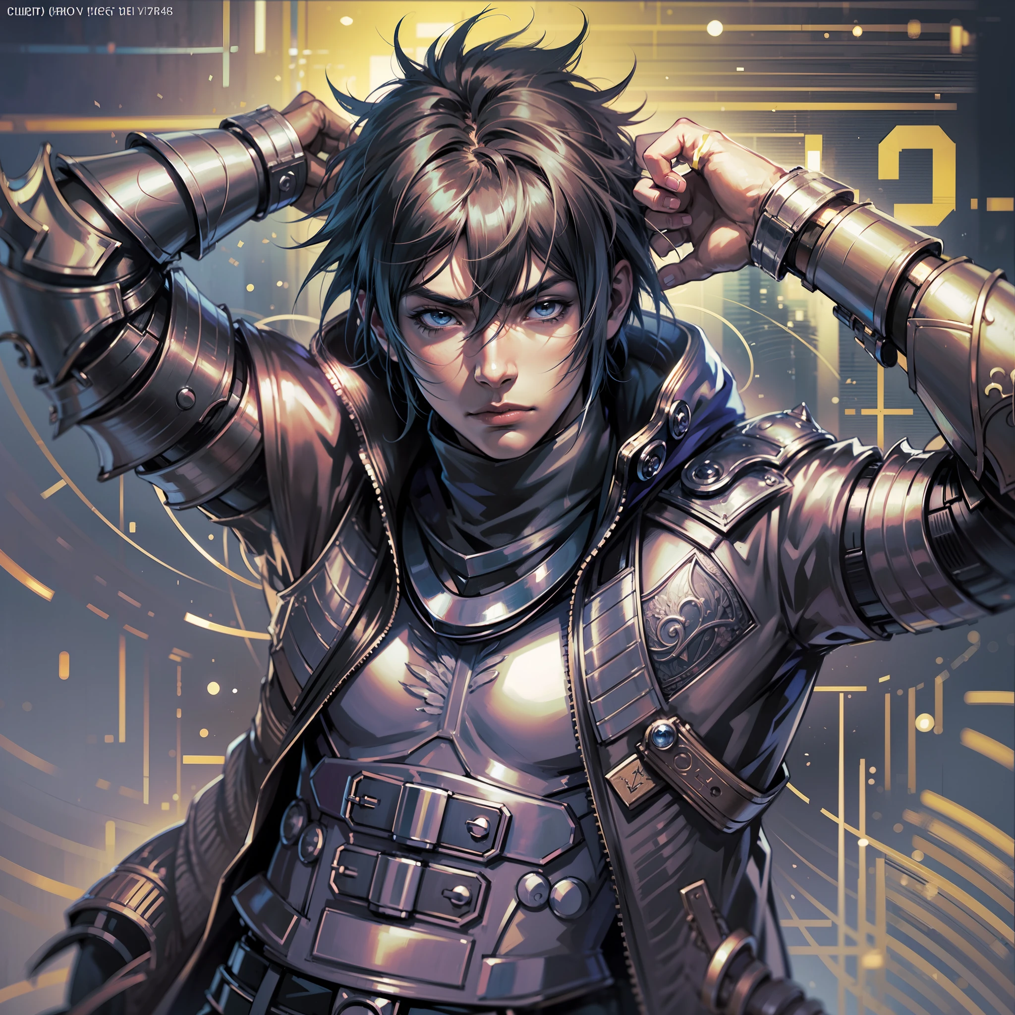 Final Fantasy, Noctis, abs, sexy, badass pose, Chico de anime en una cama con las manos en la cabeza, Hermosa pose de anime, Anime hombre guapo, Personaje masculino de anime, Badass Anime 8K, Arte detallado del personaje de anime, Concepto de anime HDR Anime MacManus, Chico anime, Ikuto Yamashita, Anime CG arte suave, Fondo de pantalla de manga 4 k, inspirado por Yamagata Hiro, Wallaper de anime