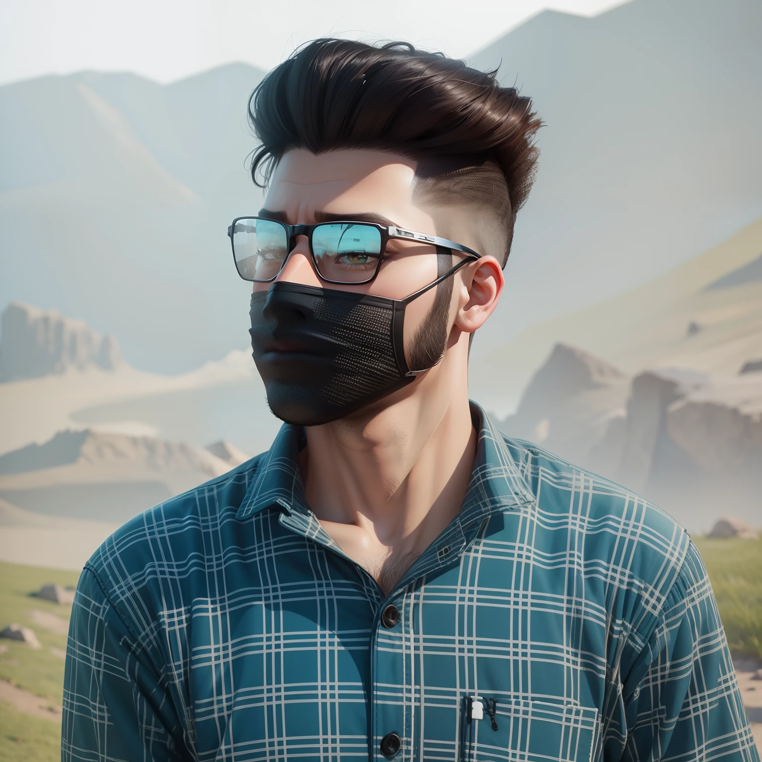 High graphics cartoon style, similar face, 8k ulta realistic