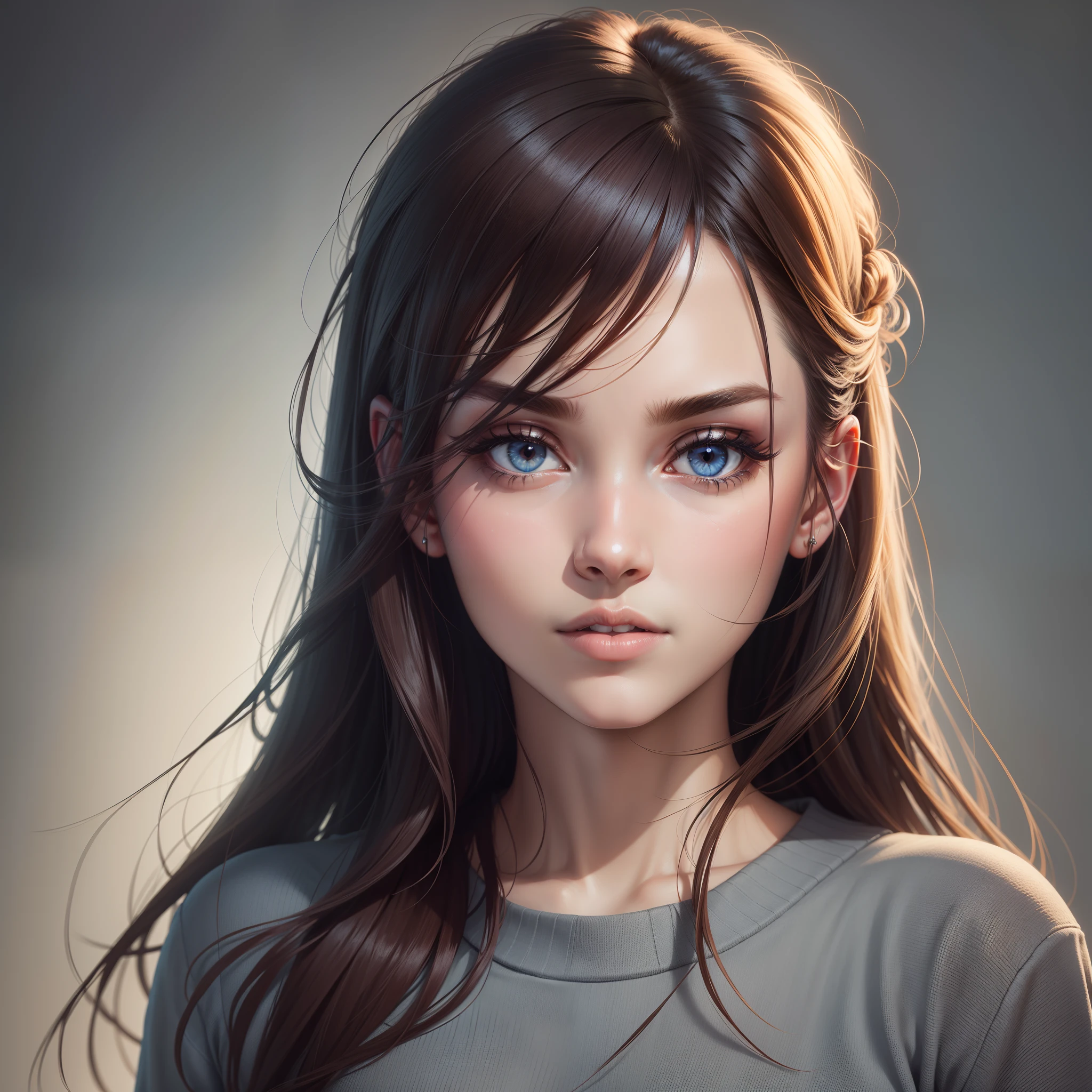 Realistic face, change background, perfect looks