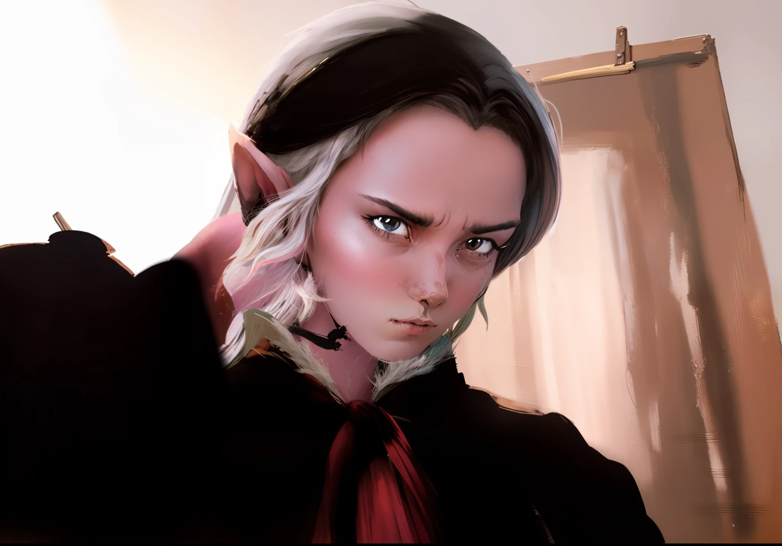 "Elves are quirky、Excellent painting quality、Charming and mysterious,