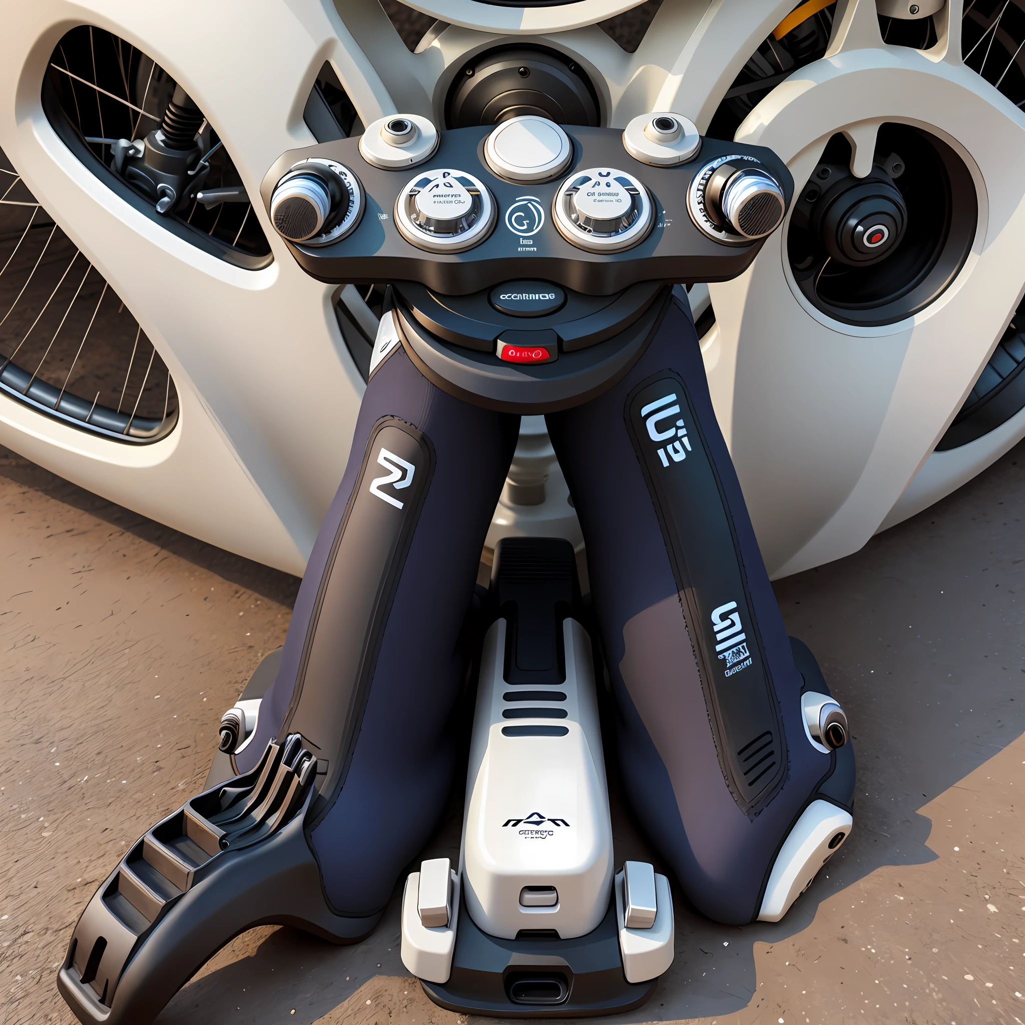 Size nine pedal high-tech