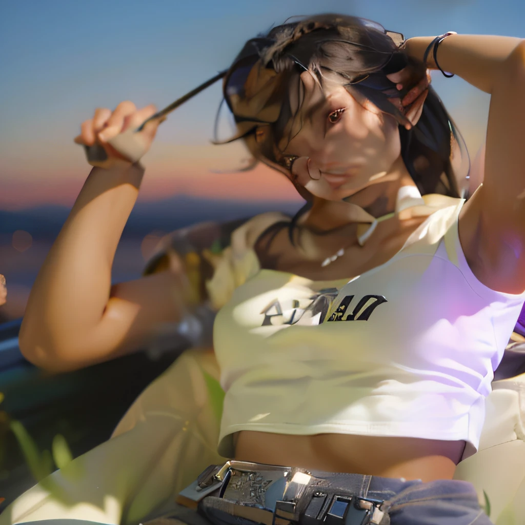 ((Best quality)), ((masterpiece)), (detailed:1.4), 3D, an image of a beautiful cyberpunk female,HDR (High Dynamic Range),Ray Tracing,NVIDIA RTX,Super-Resolution,Unreal 5,Subsurface scattering,PBR Texturing,Post-processing,Anisotropic Filtering,Depth-of-field,Maximum clarity and sharpness,Multi-layered textures,Albedo and Specular maps,Surface shading,Accurate simulation of light-material interaction,Perfect proportions,Octane Render,Two-tone lighting,Wide aperture,Low ISO,White balance,Rule of thirds,8K RAW,