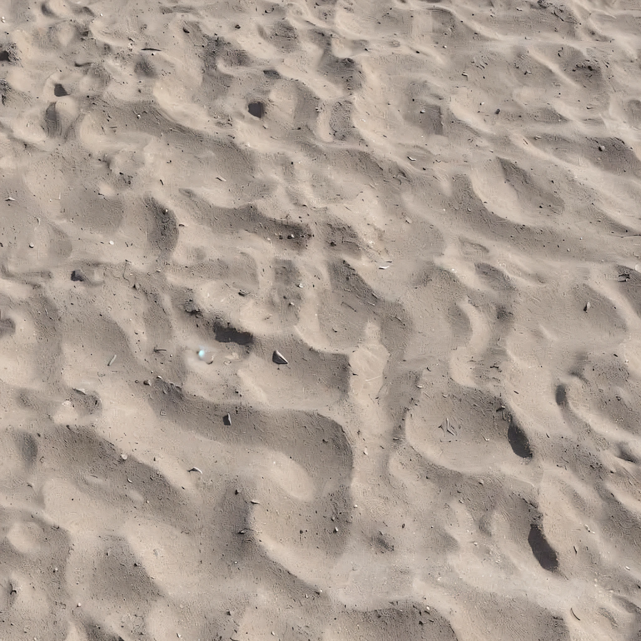 Sand on the beach,There are potholes on the beach, extremely detailed sand, Sandy, sand particles, deserted sand, The texture of sand, 4K seamless sand texture, ground very detailed, ground detailed, Shell pits, intimidating floating sand, texture for 3d, sand swirling, Sand, high resolution texture