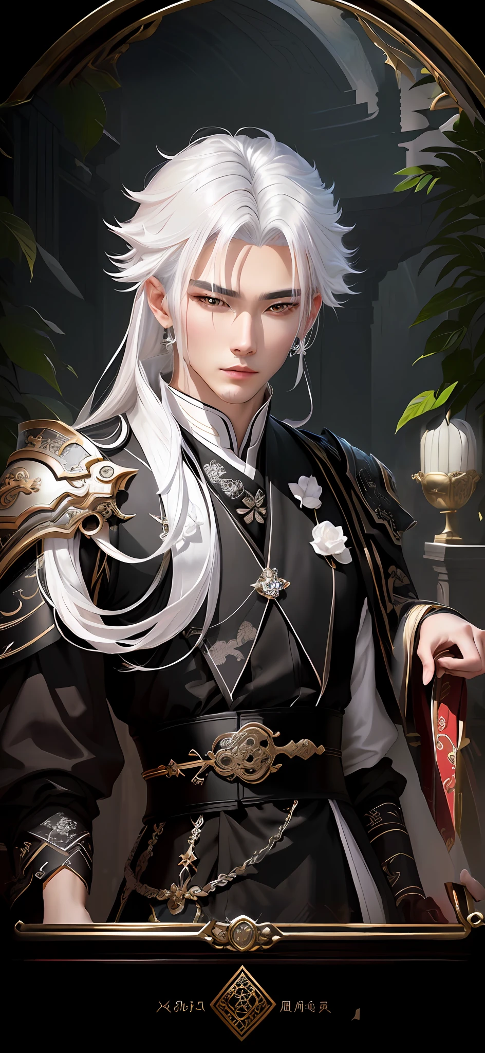 (Bust Shot: 1.6), ((Face Shot)), (Face Specific), ((One Person)), (Single Person))), Black Hair, A Domineering Adult Woman, ((Delicate Black Robe: 2.5)), (Black Clothes: 2.0), Silk, Brocade, Dragon Pattern, Phoenix Pattern, Pattern, (Many Golden pattern: 1.7), Delicate pattern, hair bundle, cool clothing, lots of streamers, lots of ribbons, gold patterns, patterns, Dark lines, translucent clothing, white skin, tulle texture, black hair, master works, close-up lenses, depth of field, ruby, ruby decoration, crystal headdress, pretty girl, ray, king, emperor, monarch, queen, queen, phoenix crown, exquisite clothes, exquisite details, eye highlights, exquisite clothing, exquisite patterns, antique, Chinese style, fine portrayal, extreme details, cinematic quality, thin, slender, hair details, thin bangs, (coiled hair: 1.7), correct body, shadows, Air bangs, 8K, super fine, fine damask texture, silky, silky, silk, gauze skirt fabric, (tulle: 1.9), smooth, smooth texture, good complexion, domineering, interior, court, court, court, ((palace scene)), dark light, palace scene, golden splendor, front, throne, correct hand painting, 8K, super detail, super detail, 16k, highest quality, extreme detail