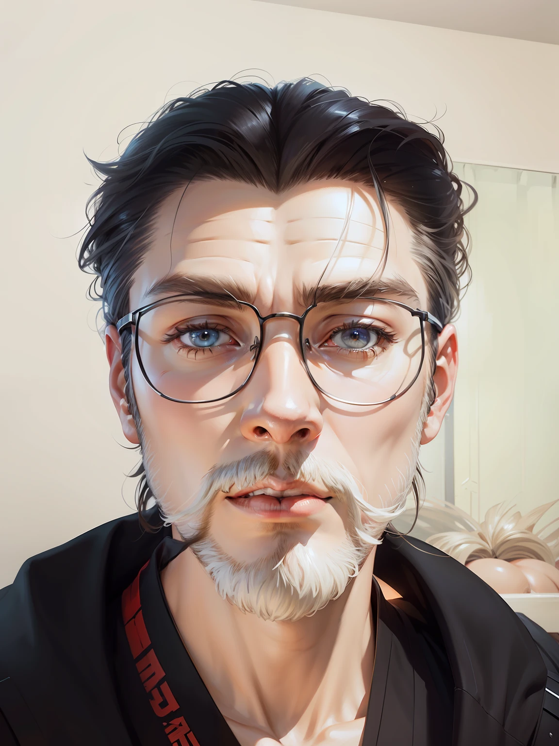 Full potrait of Rugged muscular zeus greek god of lightening, anime version,full long white hair highly intricate detailed, light and shadow effects, intricate, highly detailed, digital painting, art station, concept art, smooth, sharp focus, illustration, advanced digital anime art, atmospheric lighting, detailed face, 8 k, hq, artstation, by makoto shinkai, stanley artgerm lau, wlop, rossdraws ”