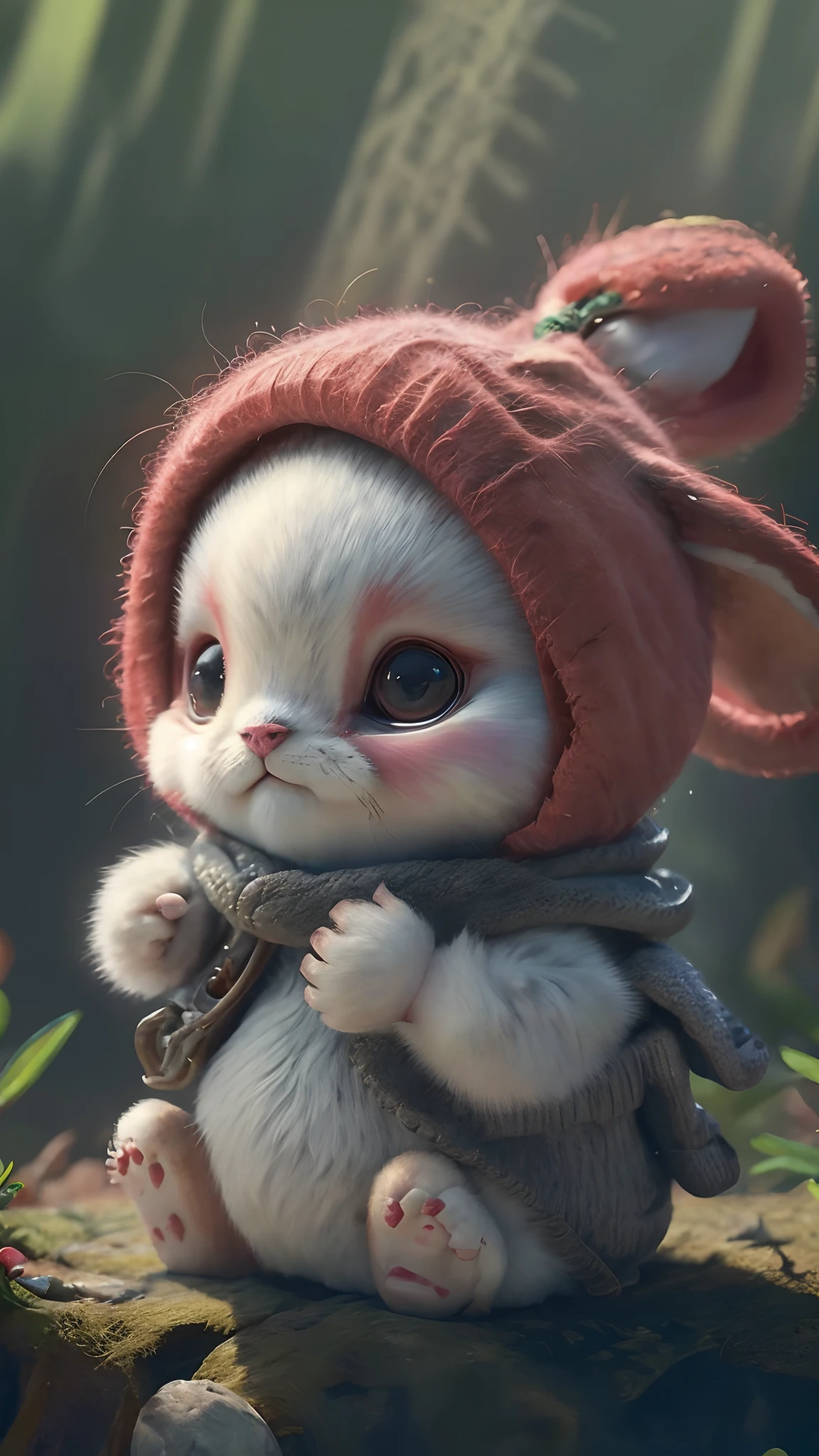 catss、realisticlying、Furry animals、Be red in the face、the fruits、full bodyesbian、Non-human、ln the forest