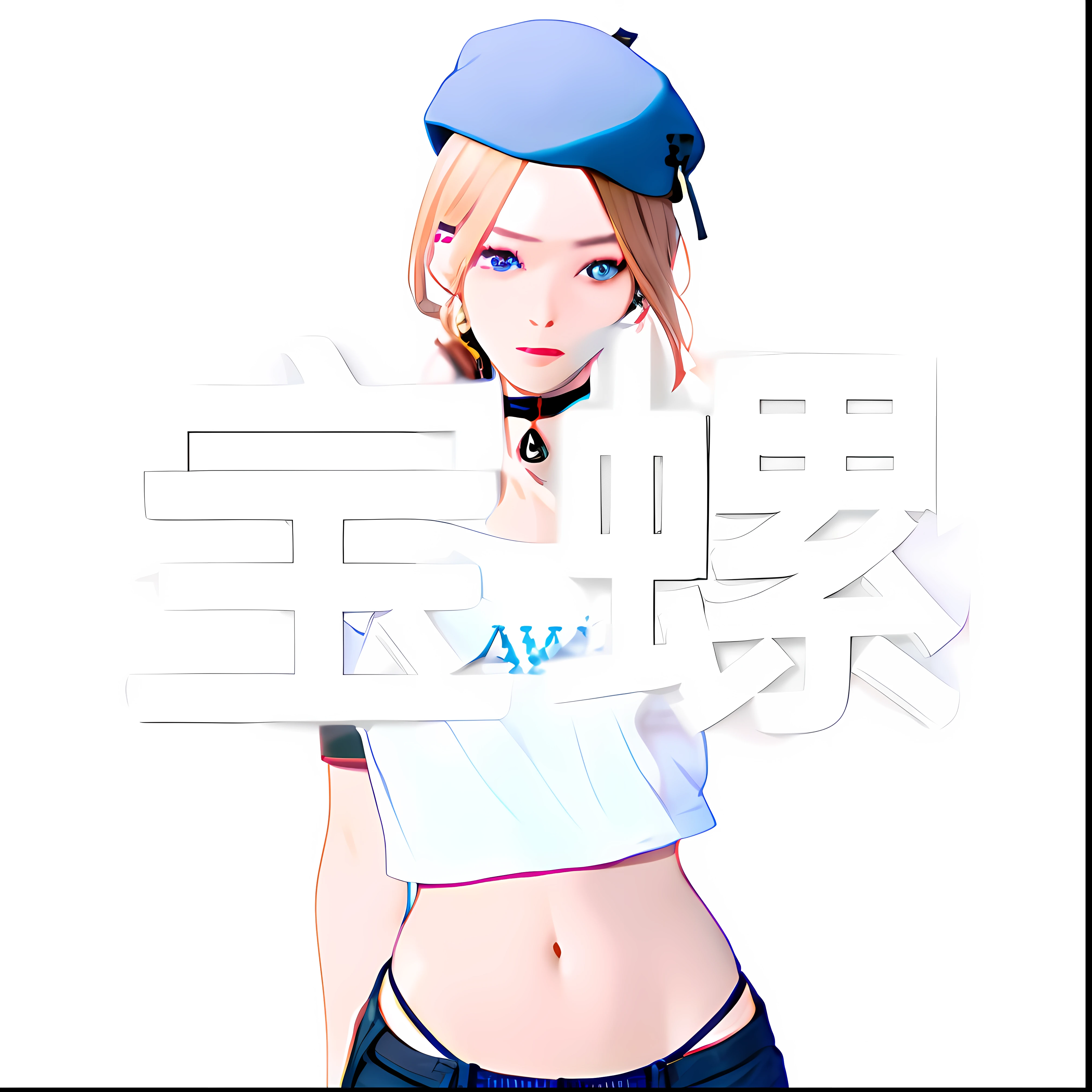 apinkhayoung, urban, streets, (day:1.1), RAW,(8k, best quality, masterpiece:1.2),(intricate details:1.4),(photorealistic:1.4),octane render, complex 3d render ultra detailed, studio soft light, rim light, vibrant details, ultra detailed, realistic skin texture, detailed face, beautiful detailed eyes, extremely detailed CG unity 8k wallpaper, makeup, (detailed background:1.2), (cowboy shot:1.2),(perfect anatomy:1.2),(wide hip:1.1),(black t-shirt, pants, choker, beret:1.2),