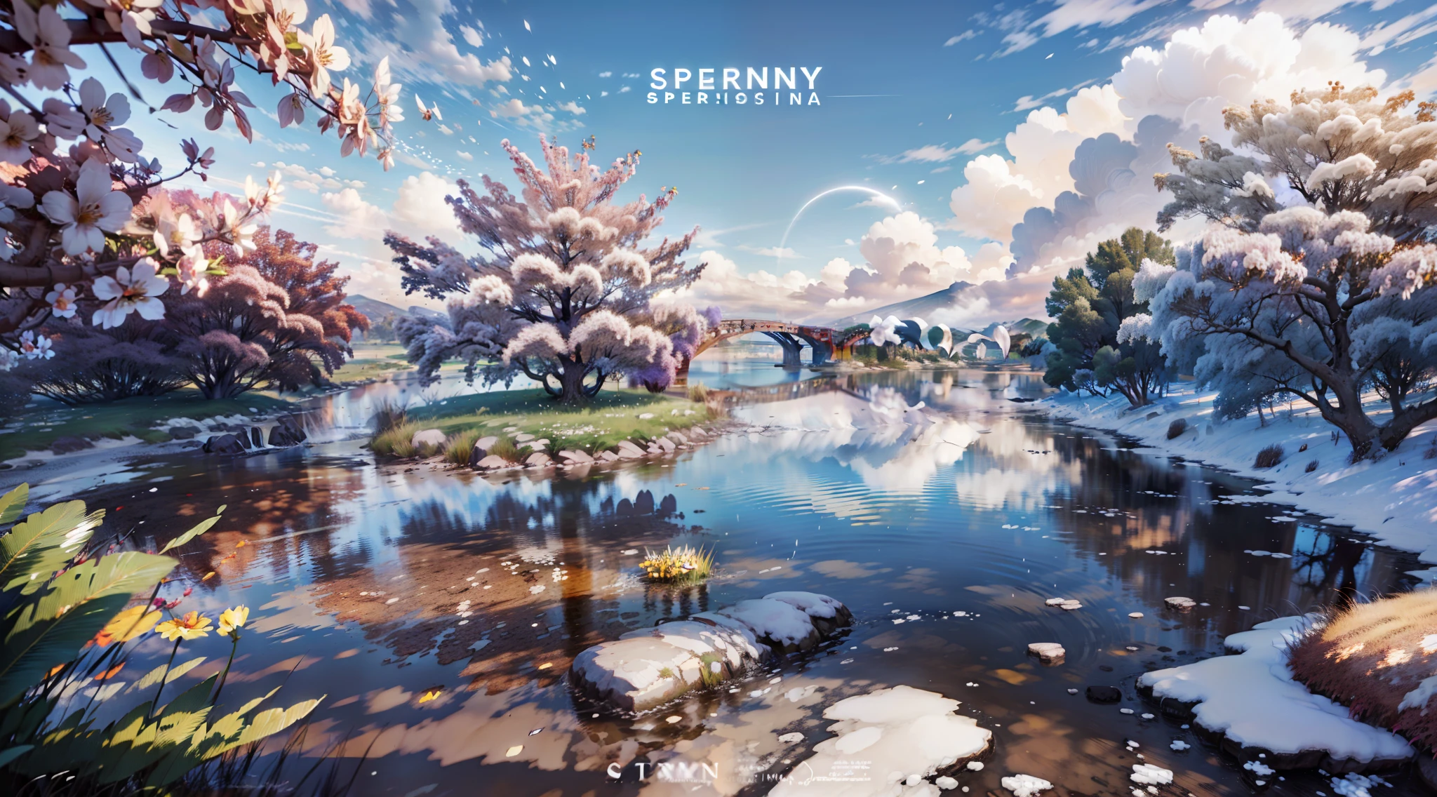 Spring scenery