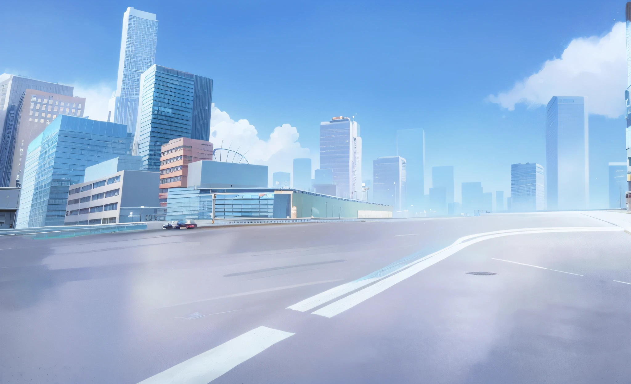 There is a picture of the city,There are many high-rise buildings, anime style cityscape, hd anime cityscape, city street view background, urban backdrop, Street background, urban backdrop, Anime landscape concept art, Anime background art, city in backround, Modern city background, anime scene, colorful anime movie background, City in the background, tokyo street background