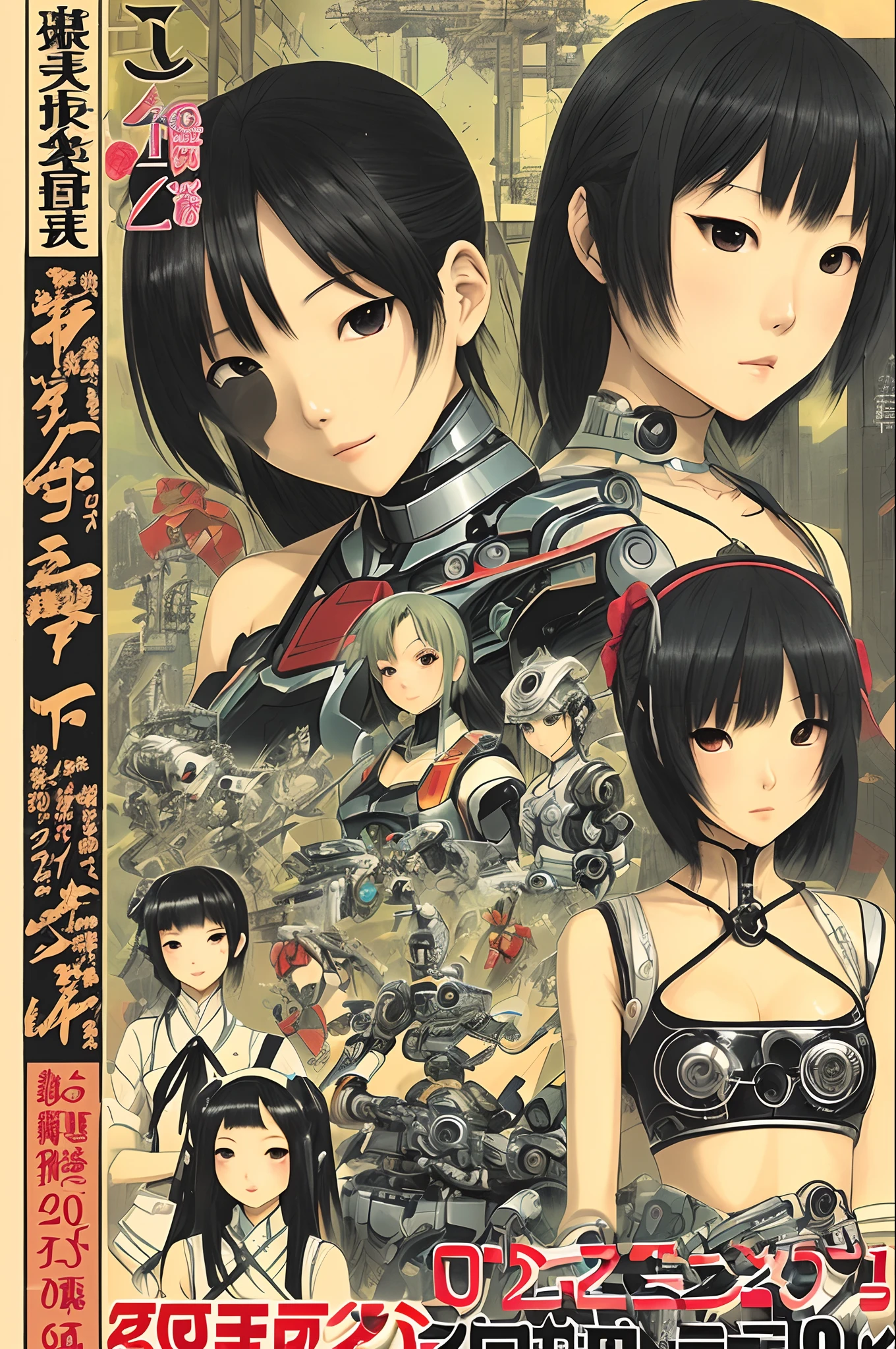 Half robot Japan girls
2500 AD