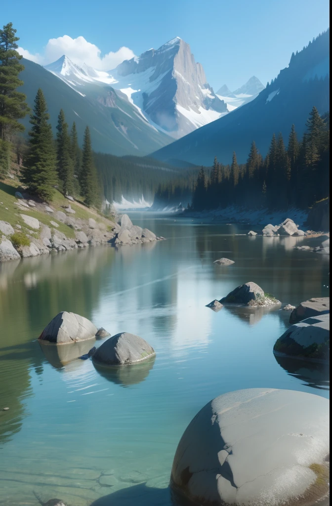 mountain water