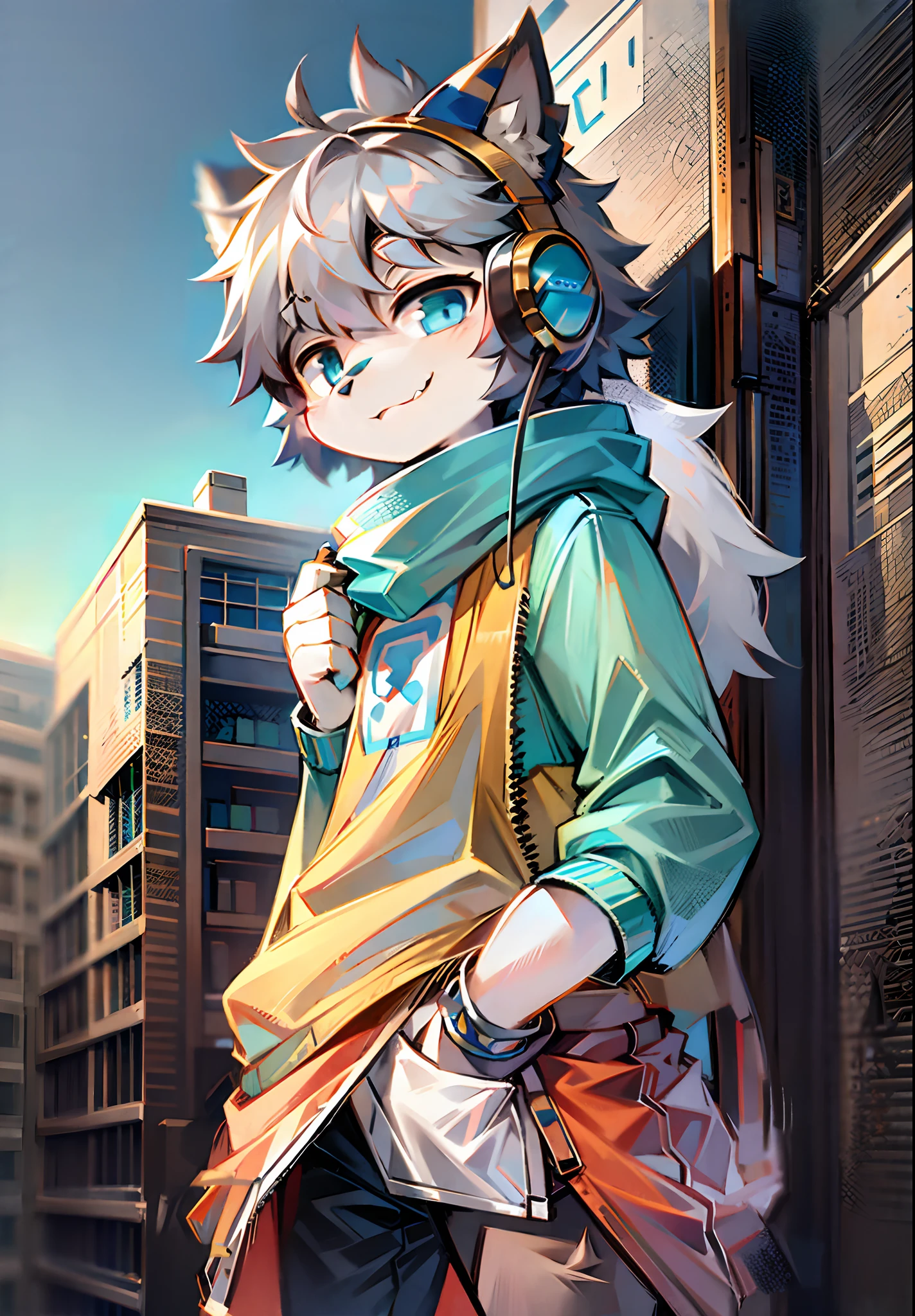 Hand in pocket