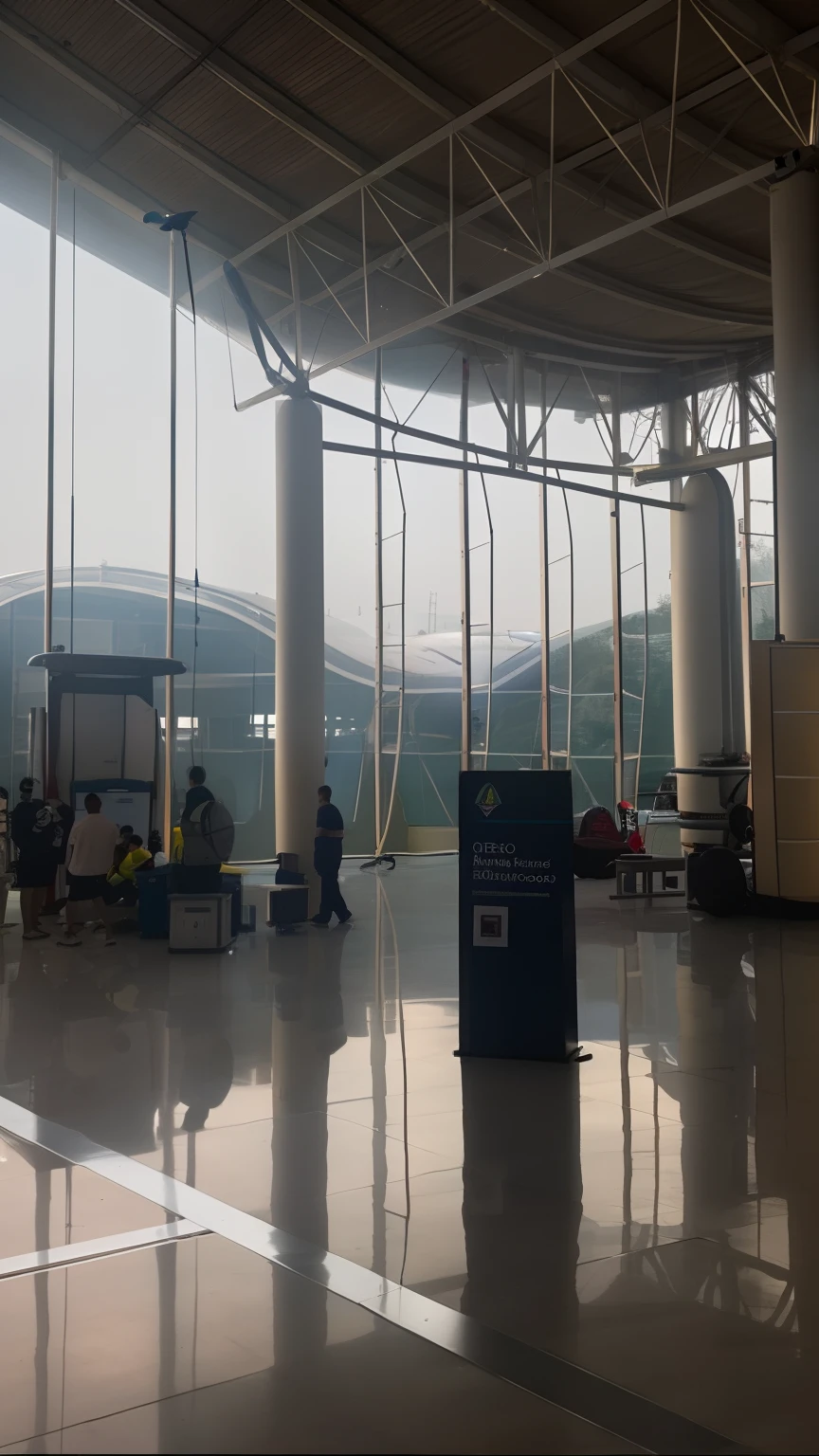 inside in room,aerodrome