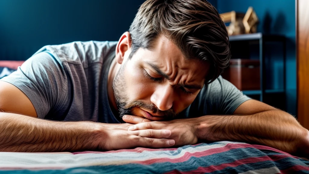 A 30 yr old boy physically sick.