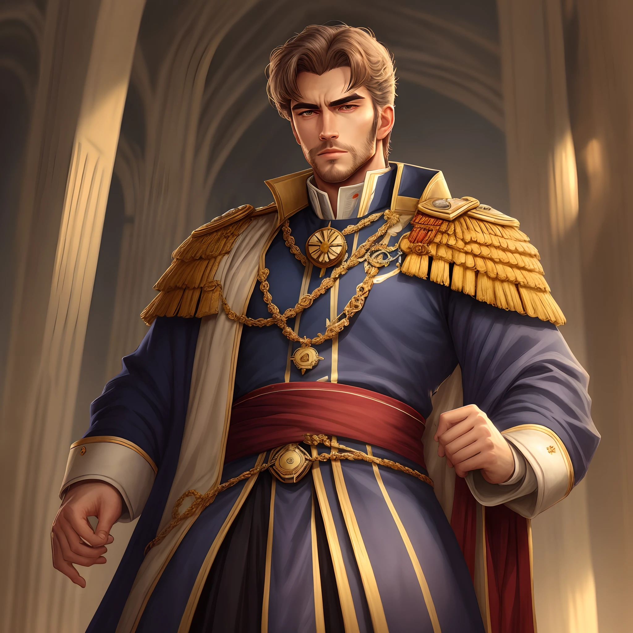A handsome emperor