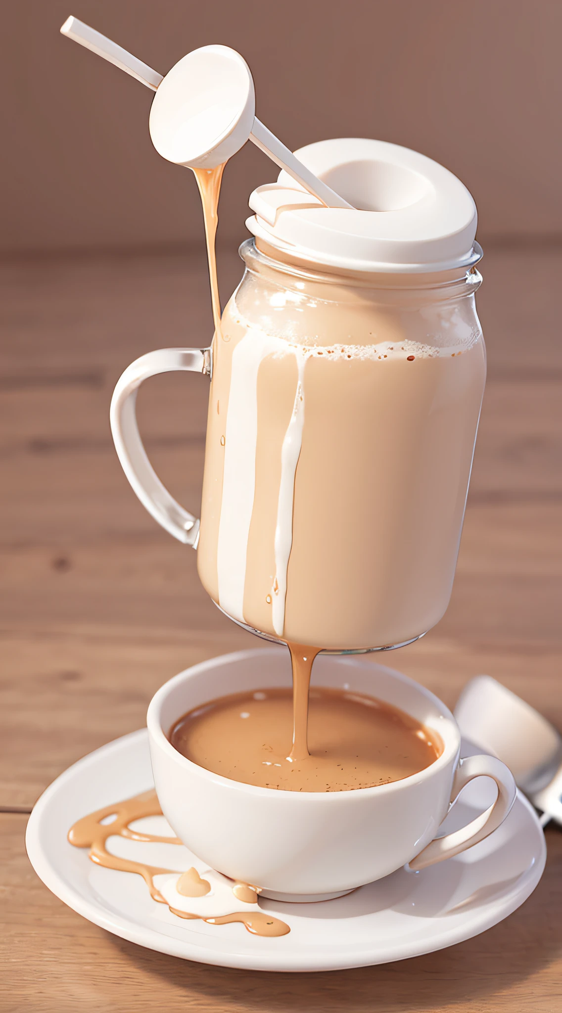 latte，fluids