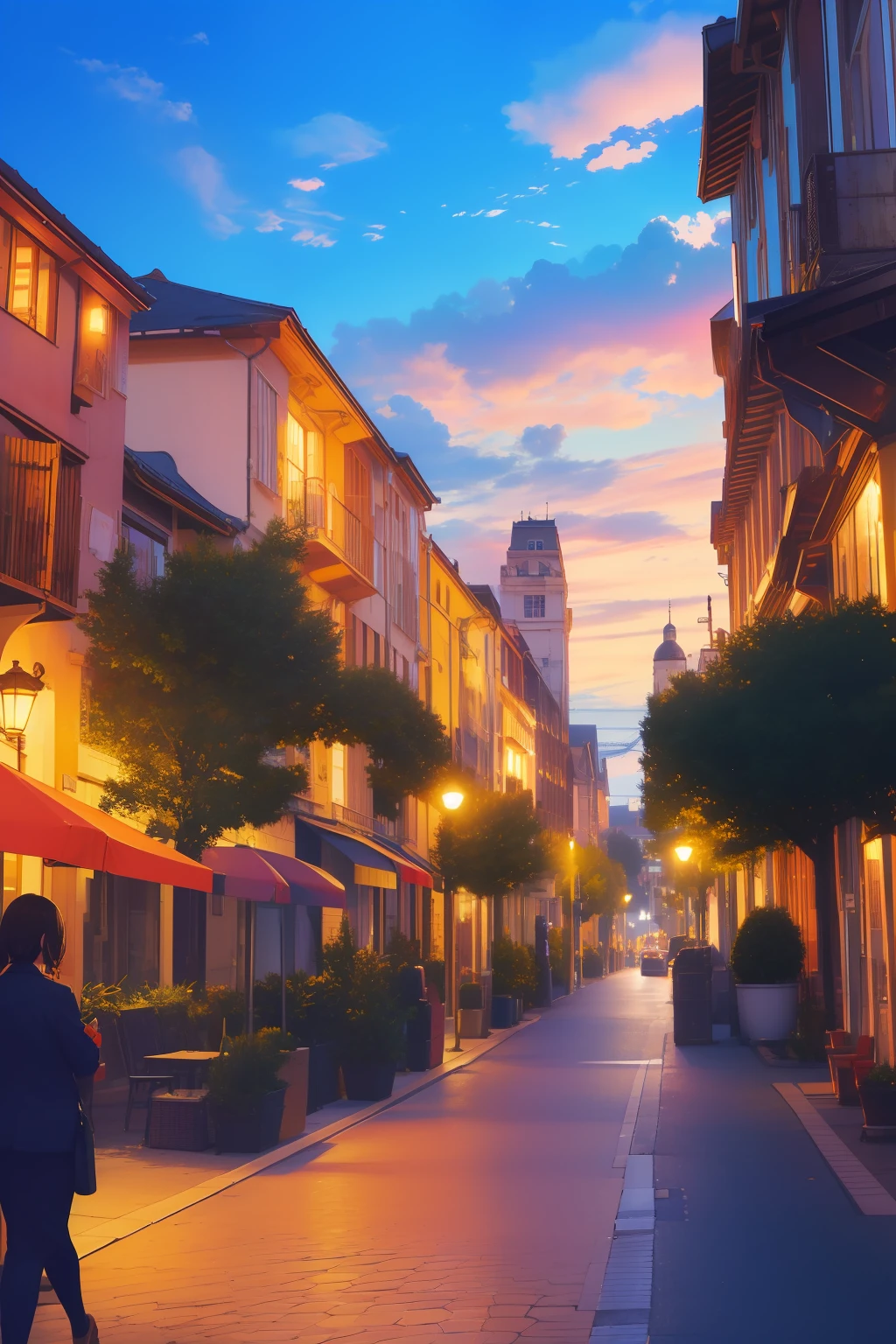cocktailworld, no humans, scenery, summer, sky, cloud, blurry background,
masterpiece, best quality, ultra detail,