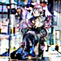 Amity Blind, anime girl with pink hair, bodysuit, anime girl named lucy, inspired by she venom, she has pale blue skin!!!, she venom, single character full , full body!, female protagonist 👀 :8
