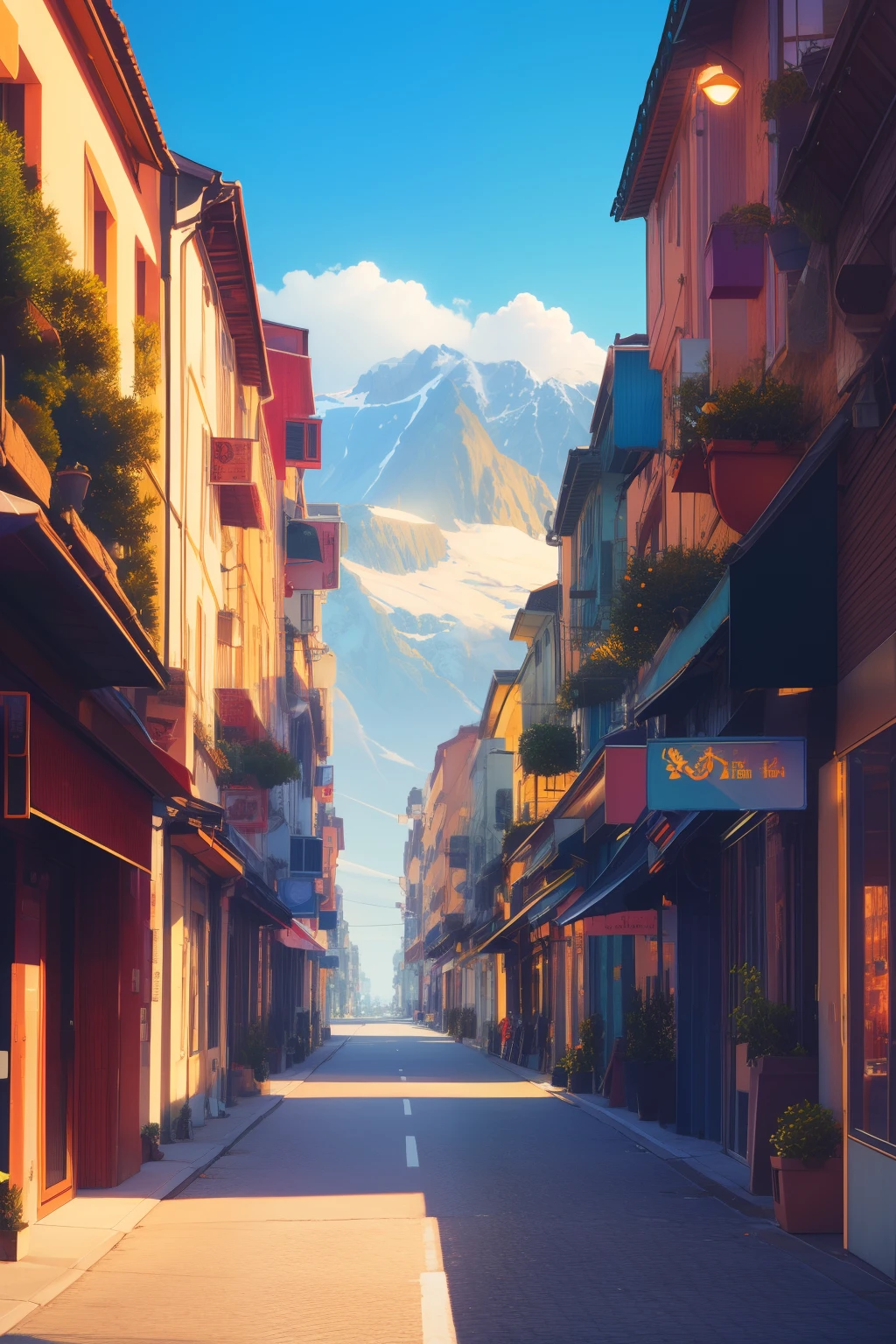 cocktailworld, no humans, scenery, summer, sky, cloud, blurry background,
masterpiece, best quality, ultra detail,