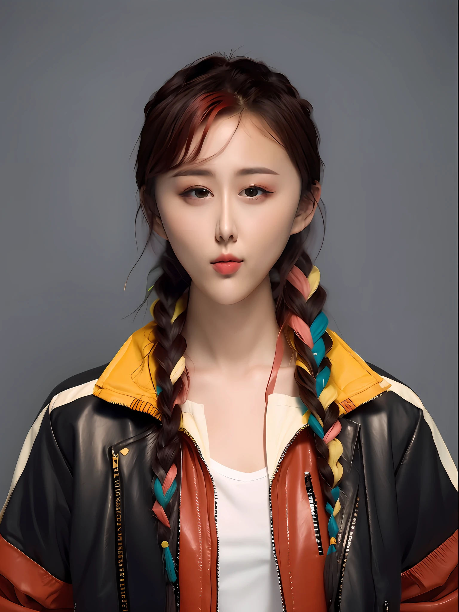 red tinted hair