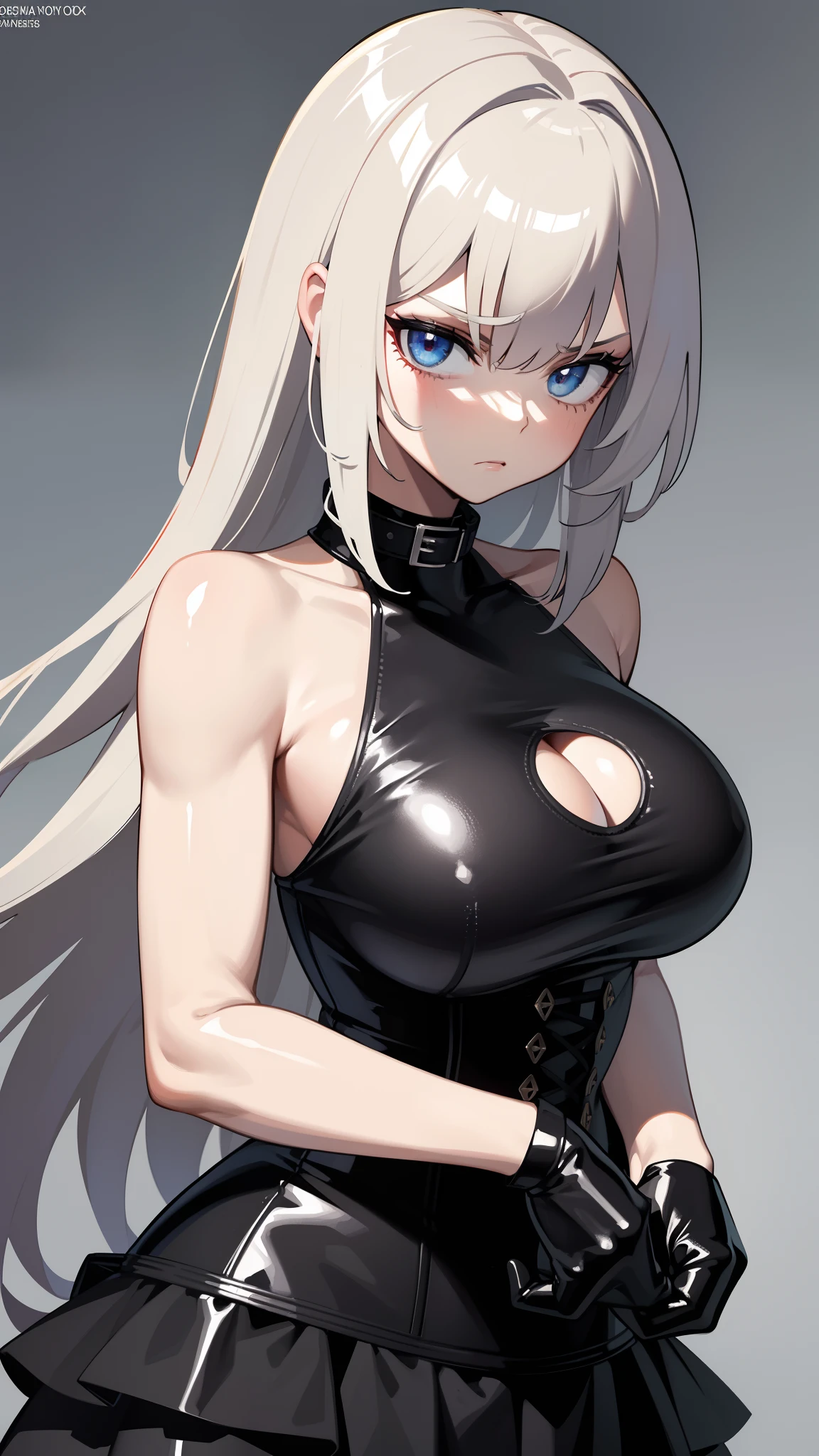 Angry Face, BDSM,slave,Rubber,Black Corset,Bondage,Collar,NSFW,((Best Quality, 8k, Masterpiece:1.3))), Crisp Focus: 1.2、(Layer Cut, Big:1.2),Beautiful Woman with Perfect Figure: 1.4、Slender Abs:1.2、Wet Body:1.5、Highly Detailed Face and Skin Texture、Detailed Eyes、Double Eyelids,Long Hair