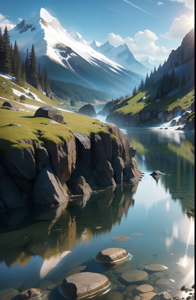 mountain water