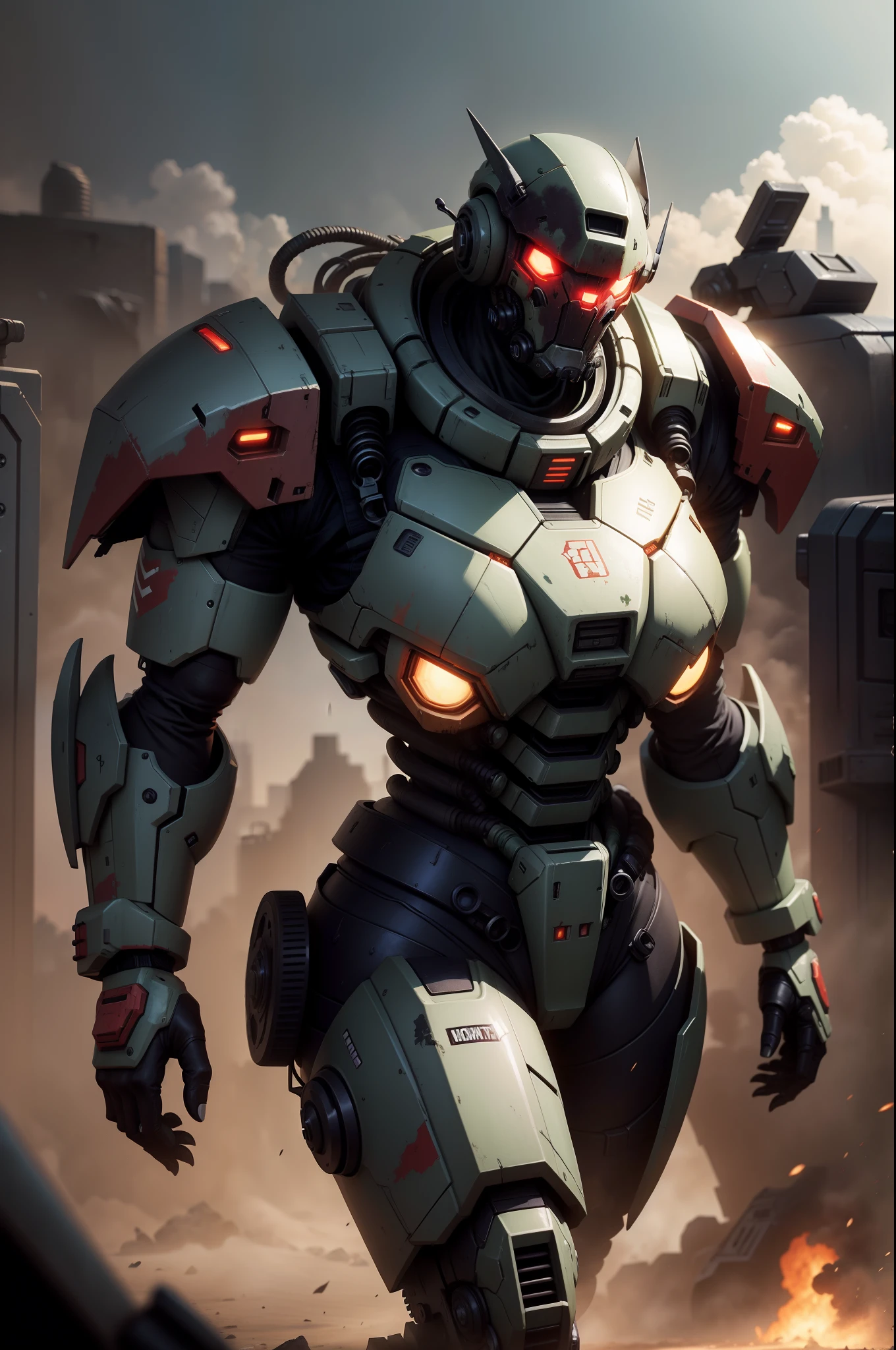 Doomsday wasteland type mech