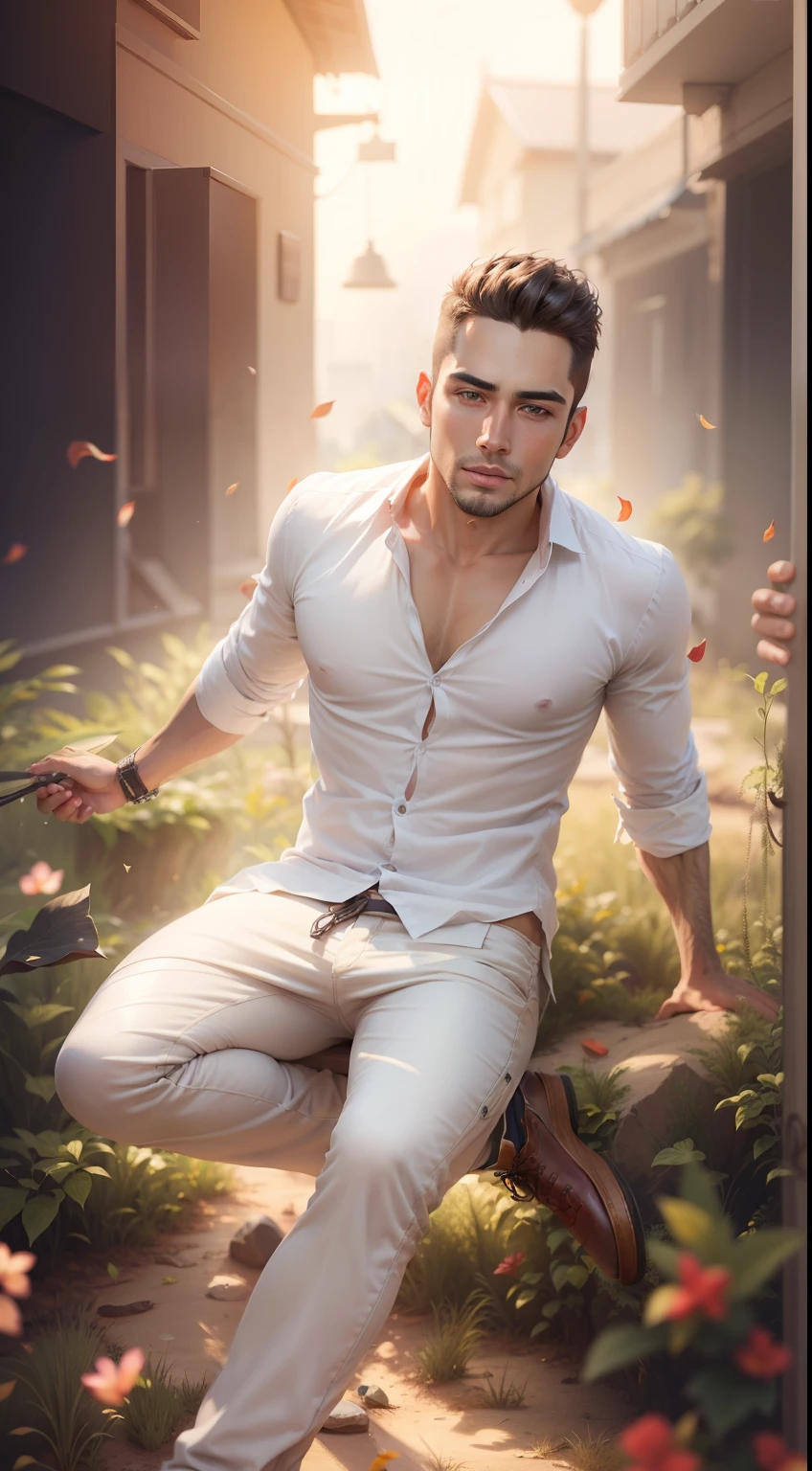 Change background handsome boy, realistic face, 8k, ultra realistic,