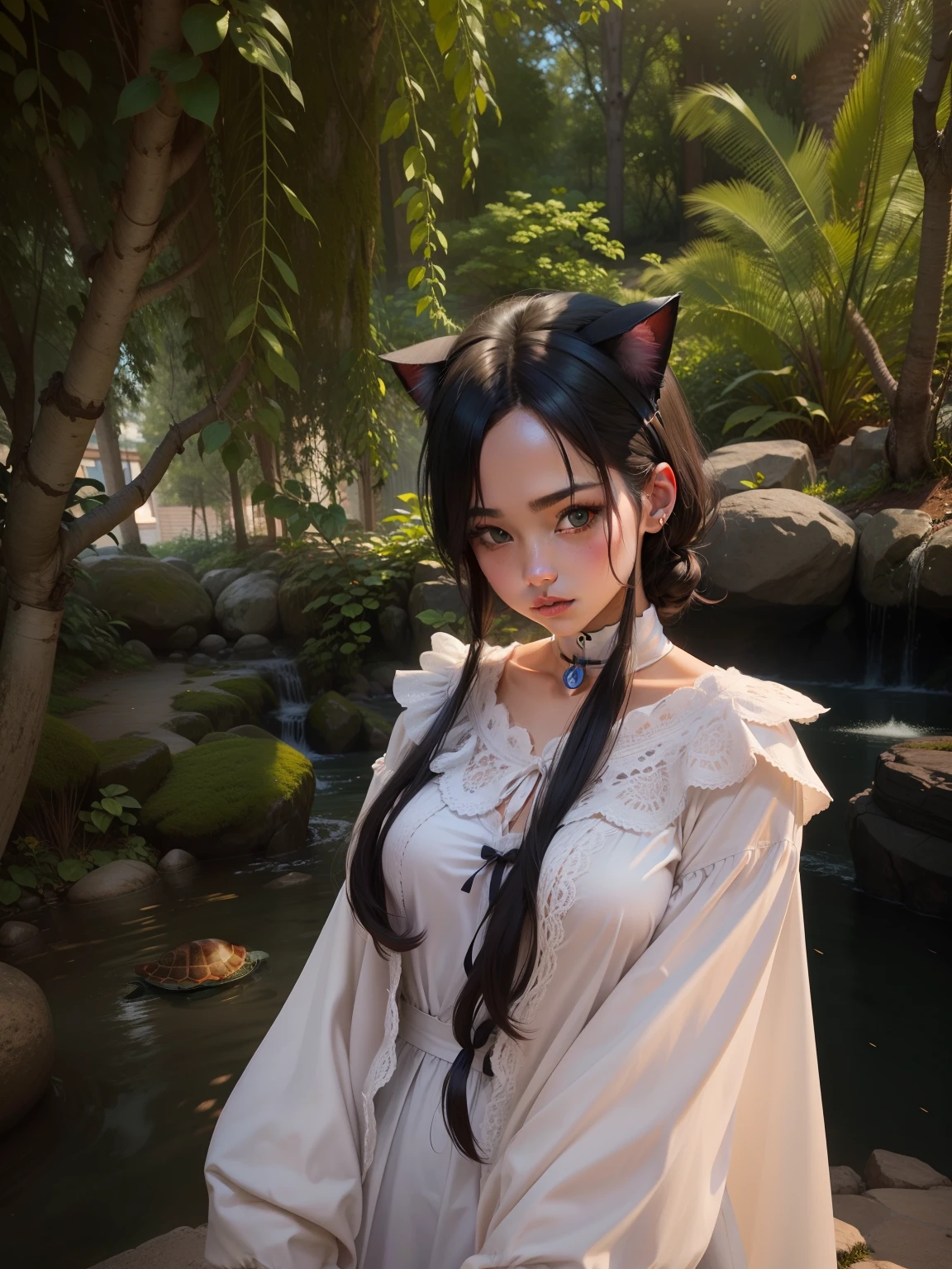 2D Cat Ears Female Turtle
