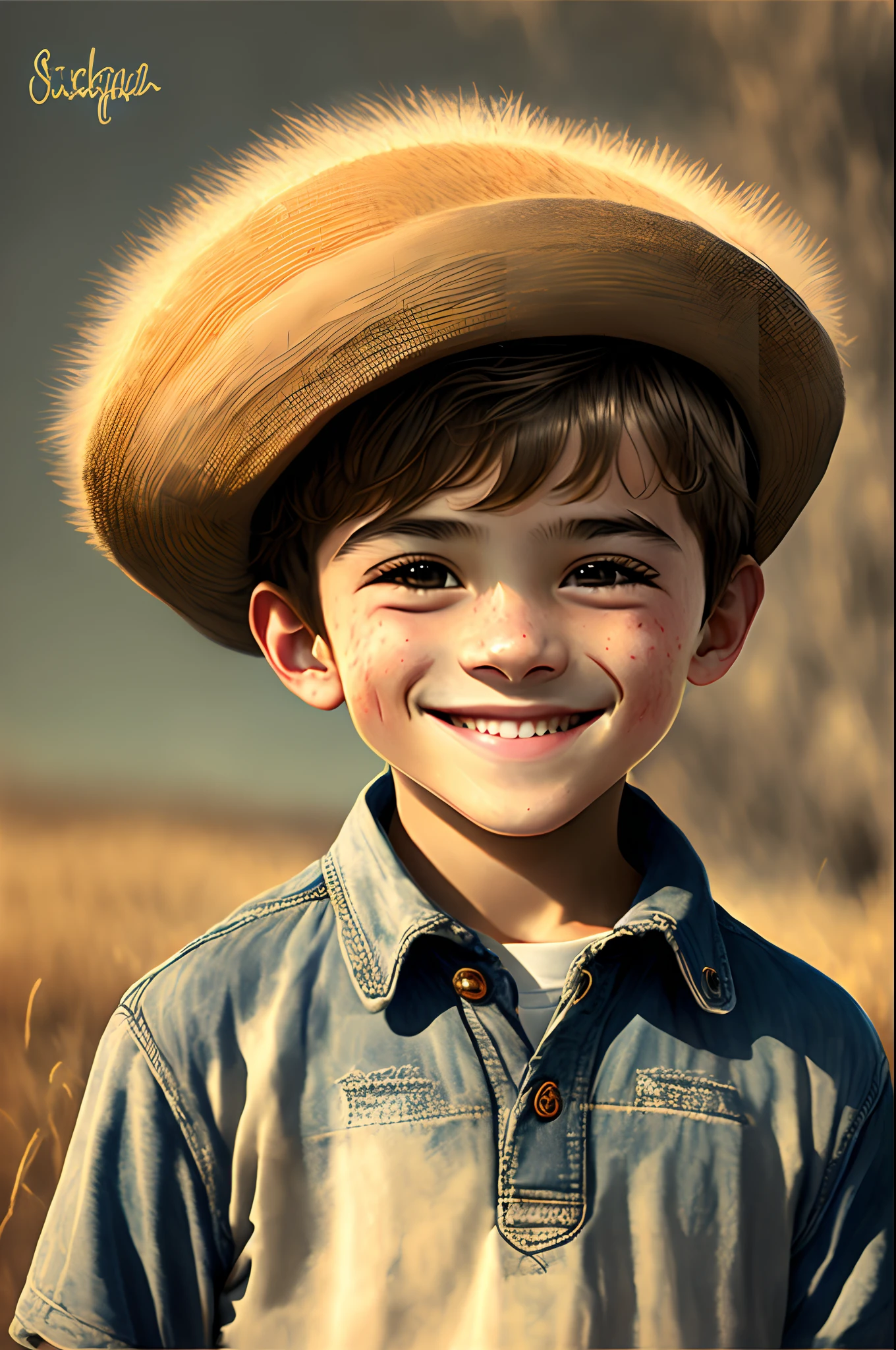 Boy clean, refreshing, sunny, smiling, pure, brother