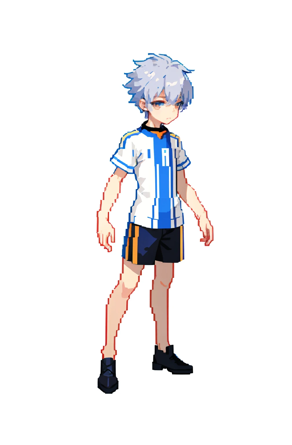 masterpiece, top quality, best quality), pixel,pixel art, 1 boy, Shin Seiki Evangelion style, fullbody, 
Nagisa Kaworu
https://www.google.com/url?sa=i&url=https%3A%2F%2Fkomaeda-archetypes.fandom.com%2Fwiki%2FKaworu_Nagisa&psig=AOvVaw1cxrGLaaNL_Hxrs4J8F3BC&ust=1692089193794000&source=images&cd=vfe&opi=89978449&ved=0CA4QjRxqFwoTCJCpi87h24ADFQAAAAAdAAAAABAD