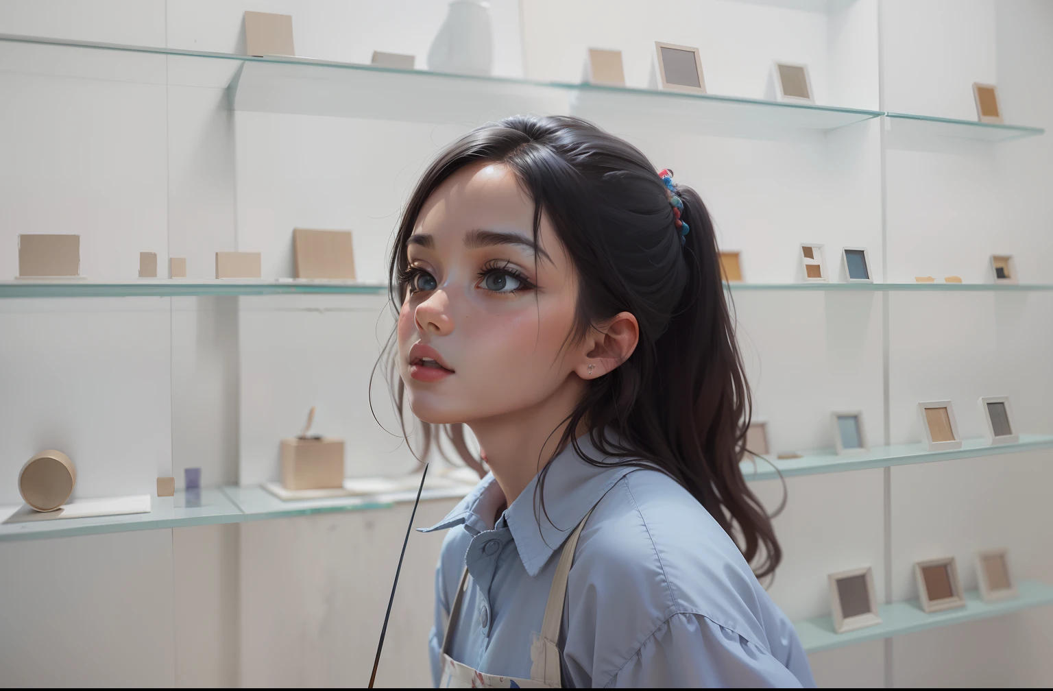 Two-dimensional painting style
