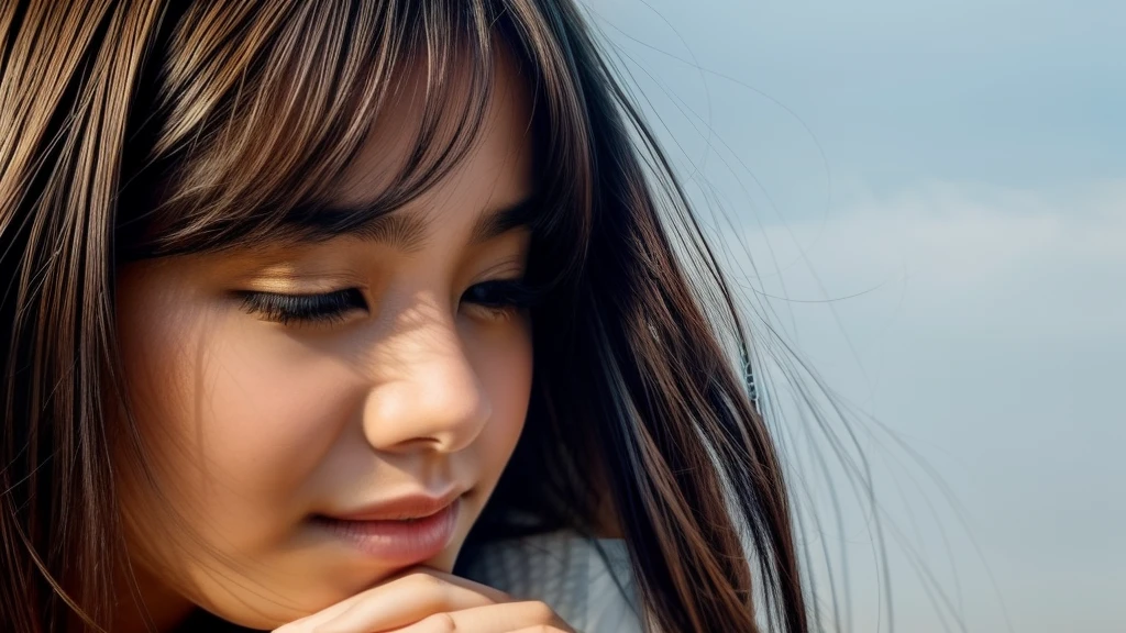 A girl Missing someone. that love comes from the brain, the heart plays a role in sending love messages to the brain too.
