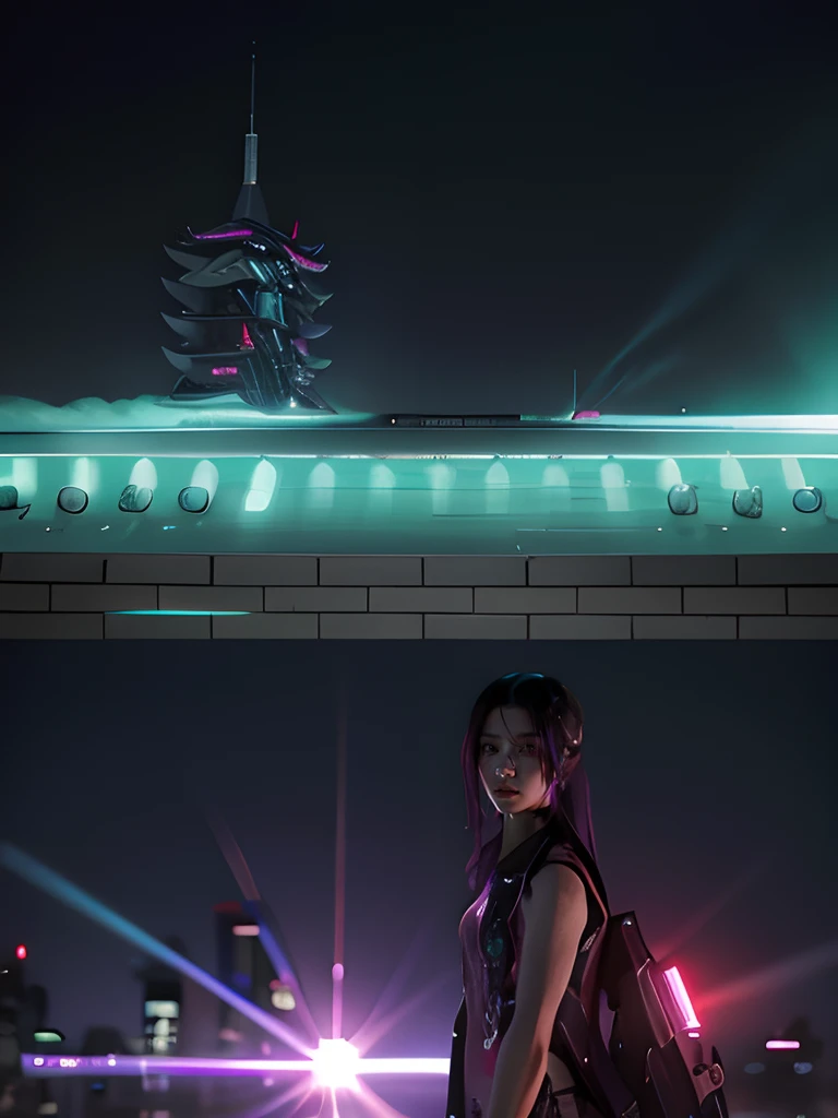The background was changed to a cyberpunk style，Character reservation