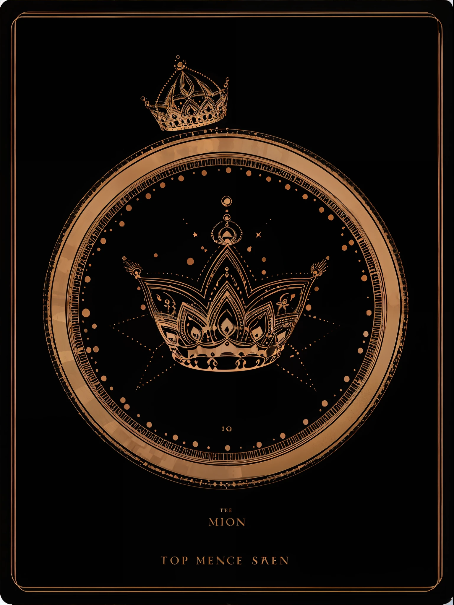 Soul Card, Line, ((Crown)), Star, Moon, No Man, Radiant Line