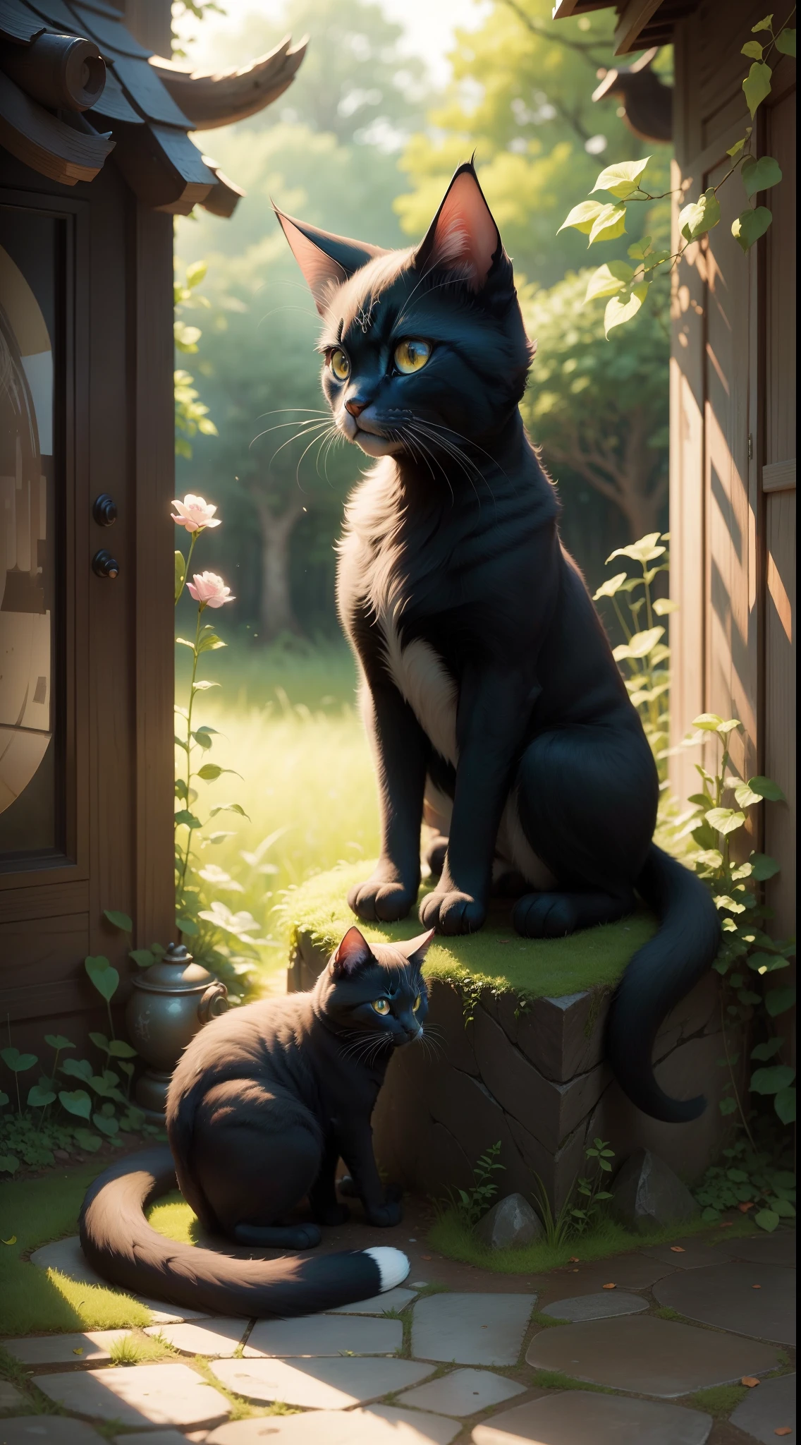 catss、art by、Fantastical、naturey