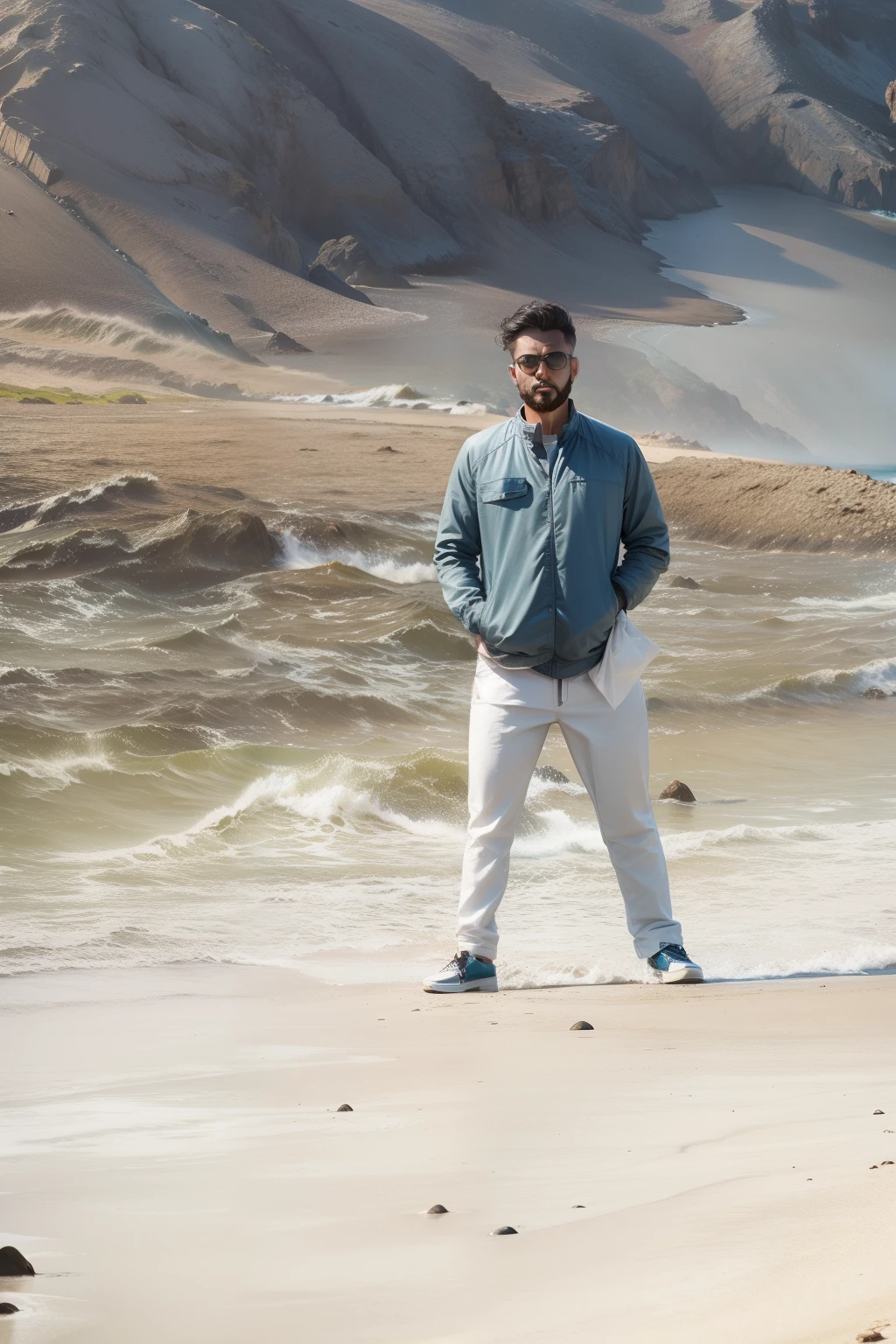 Change background to sea view