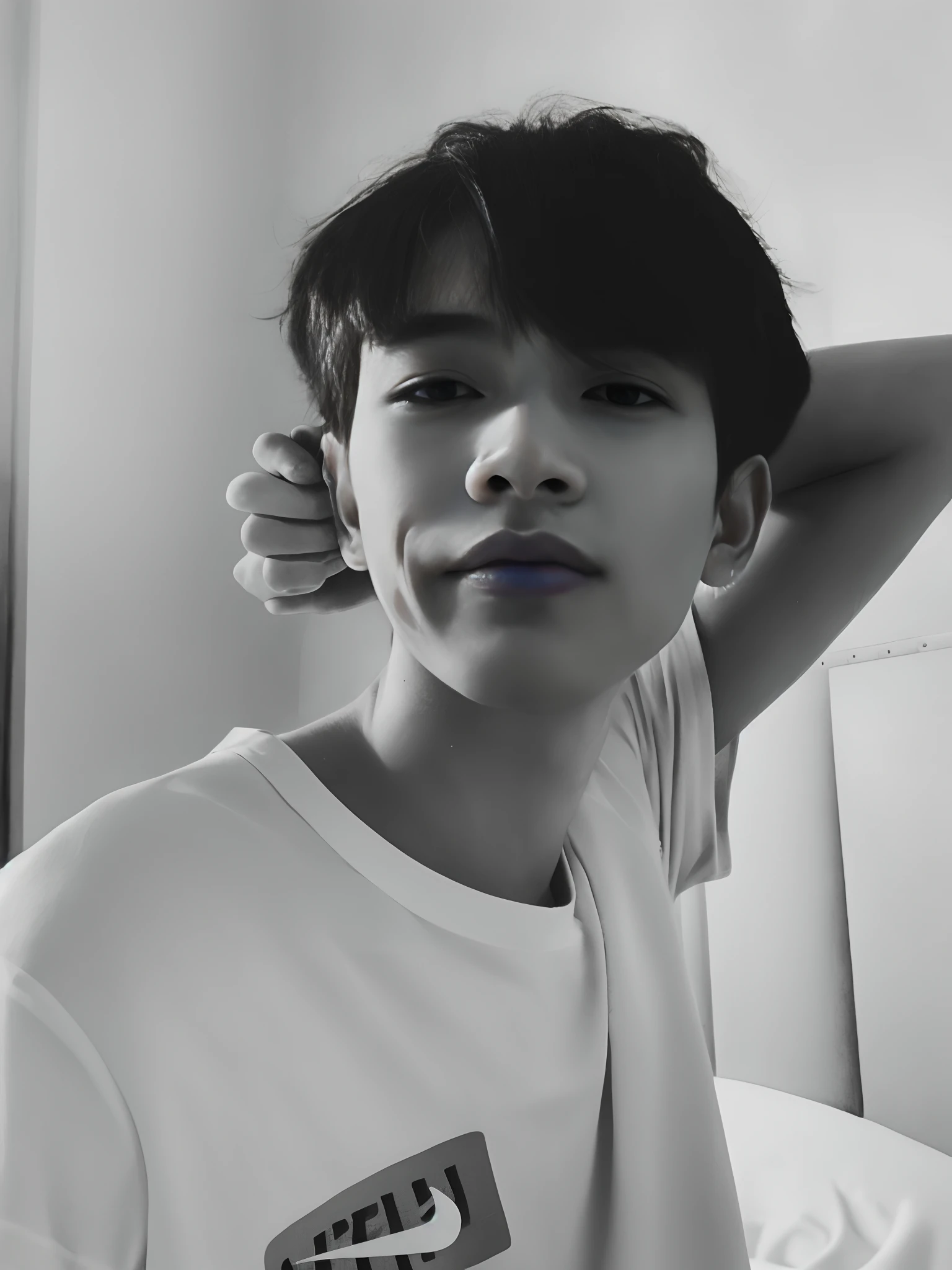 Best quality at best,tmasterpiece,超高分辨率,detailed back ground,Realistis,illustratio,1 boy,depth of fields,Nike,tidal current