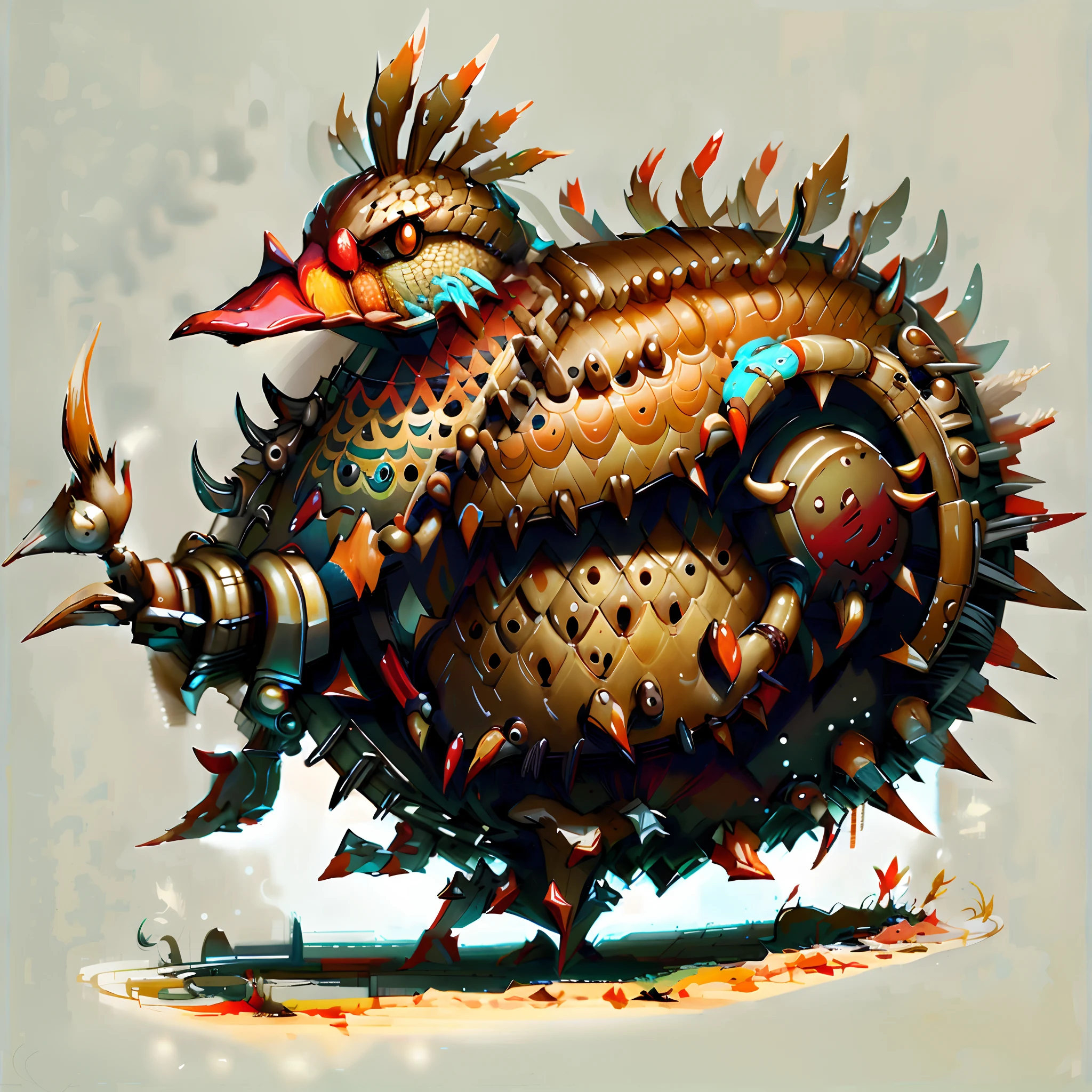 Strange duck