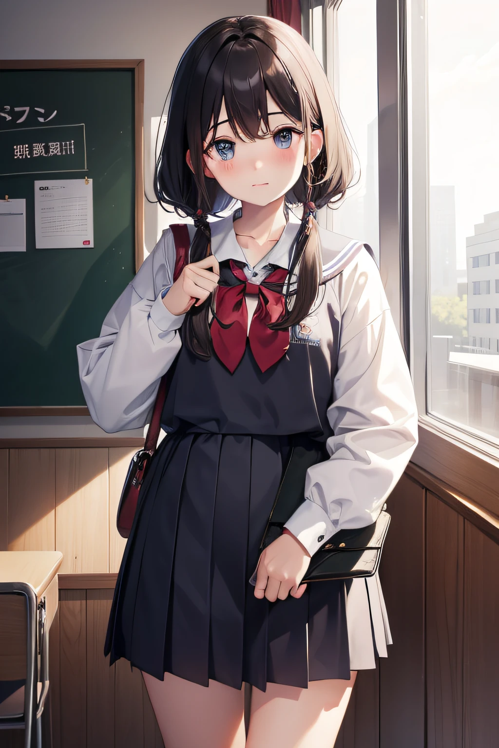 hi-school girl、Ashamed