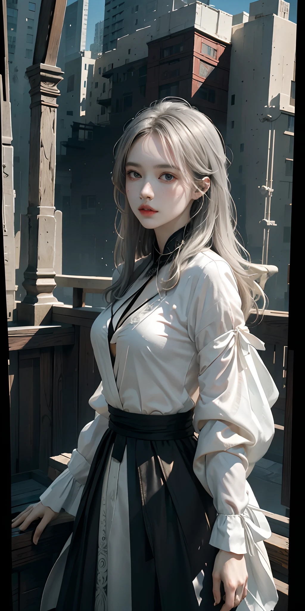 official art, unity 8k wallpaper, ultra detailed, beautiful and aesthetic, beautiful, masterpiece, best quality, (zentangle, mandala, tangle, entangle), dynamic angle, cowboyshot, the most beautiful form of chaos, elegant, a brutalist designed, vivid colours, romanticism, by james jean, roby dwi antono, ross tran, francis bacon, michal mraz, adrian ghenie, petra cortright, gerhard richter, takato yamamoto, ashley wood, atmospheric, enjoying a stream of music, where you can visualize the notes, ecstasy of musical notes, streaming musical notes visible