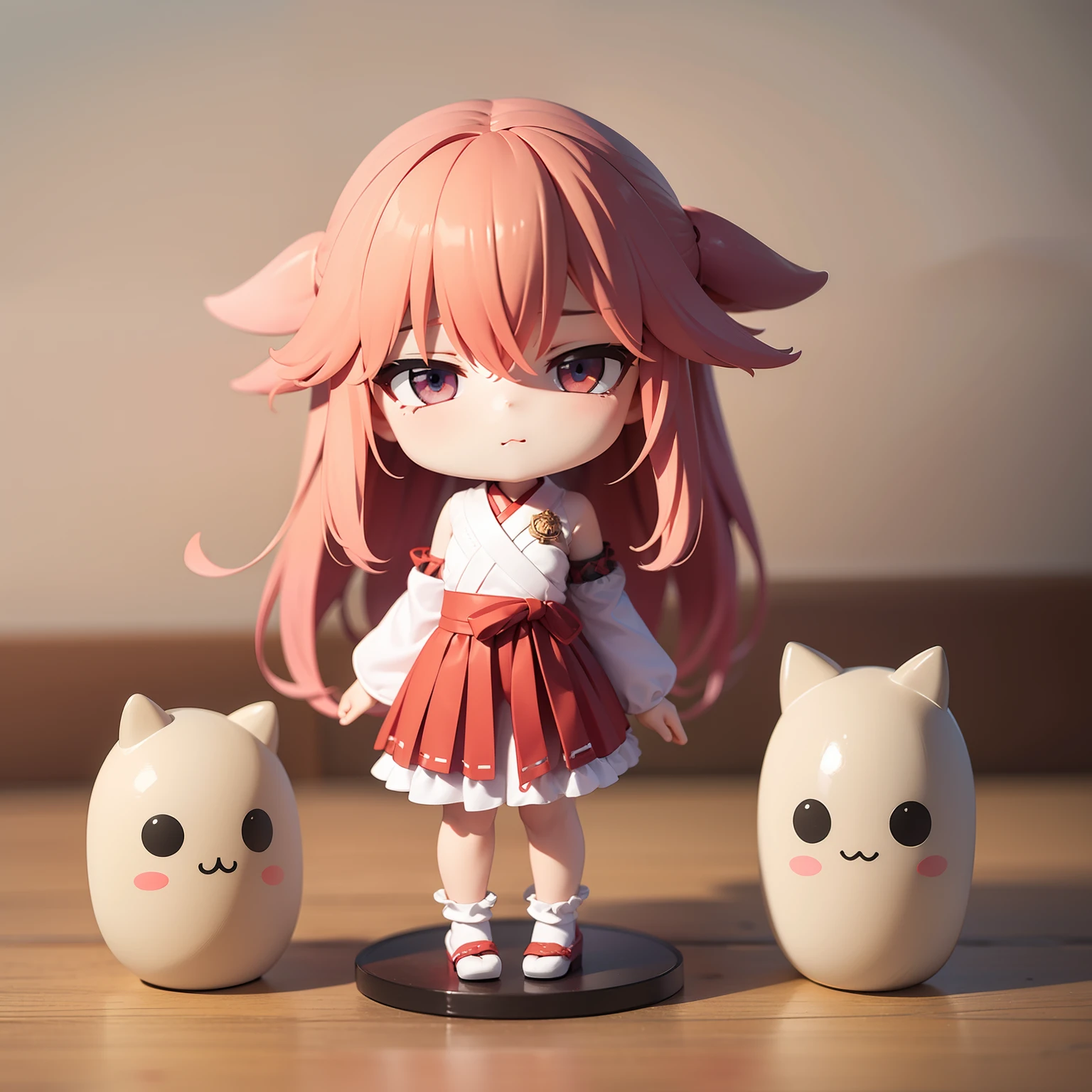 Yae Miko，Masterpiece 8k，Extreme sadness，Small loli，extreme hight detail，Emoticon pack