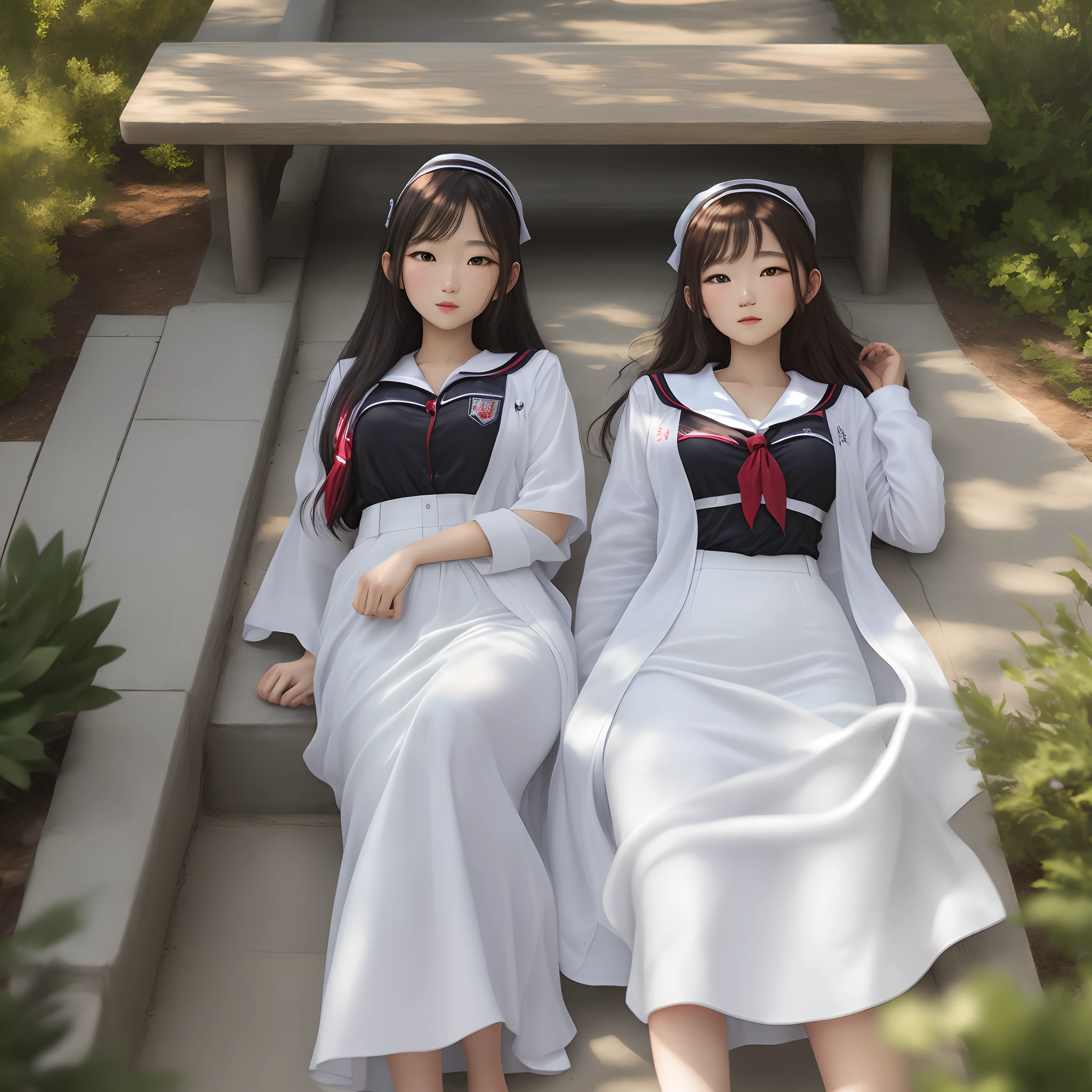 Campus pure white silk